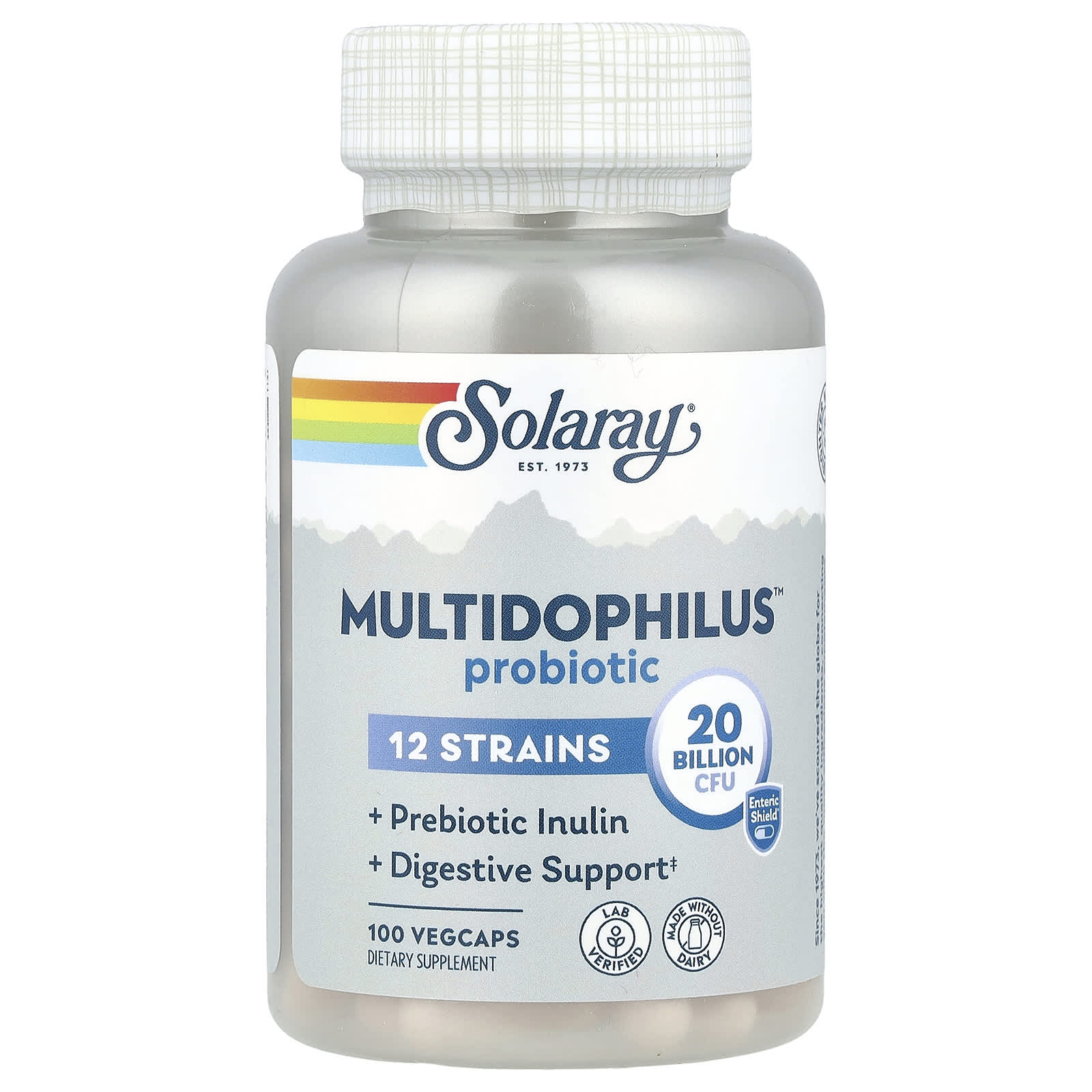Solaray Multidophilus Probiotic, 100 VegCaps — Tunisie