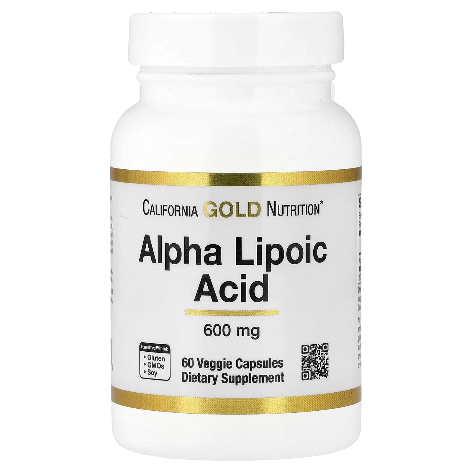 California Gold Nutrition Alpha Lipoic Acid – 60 gélules végétales — Tunisie