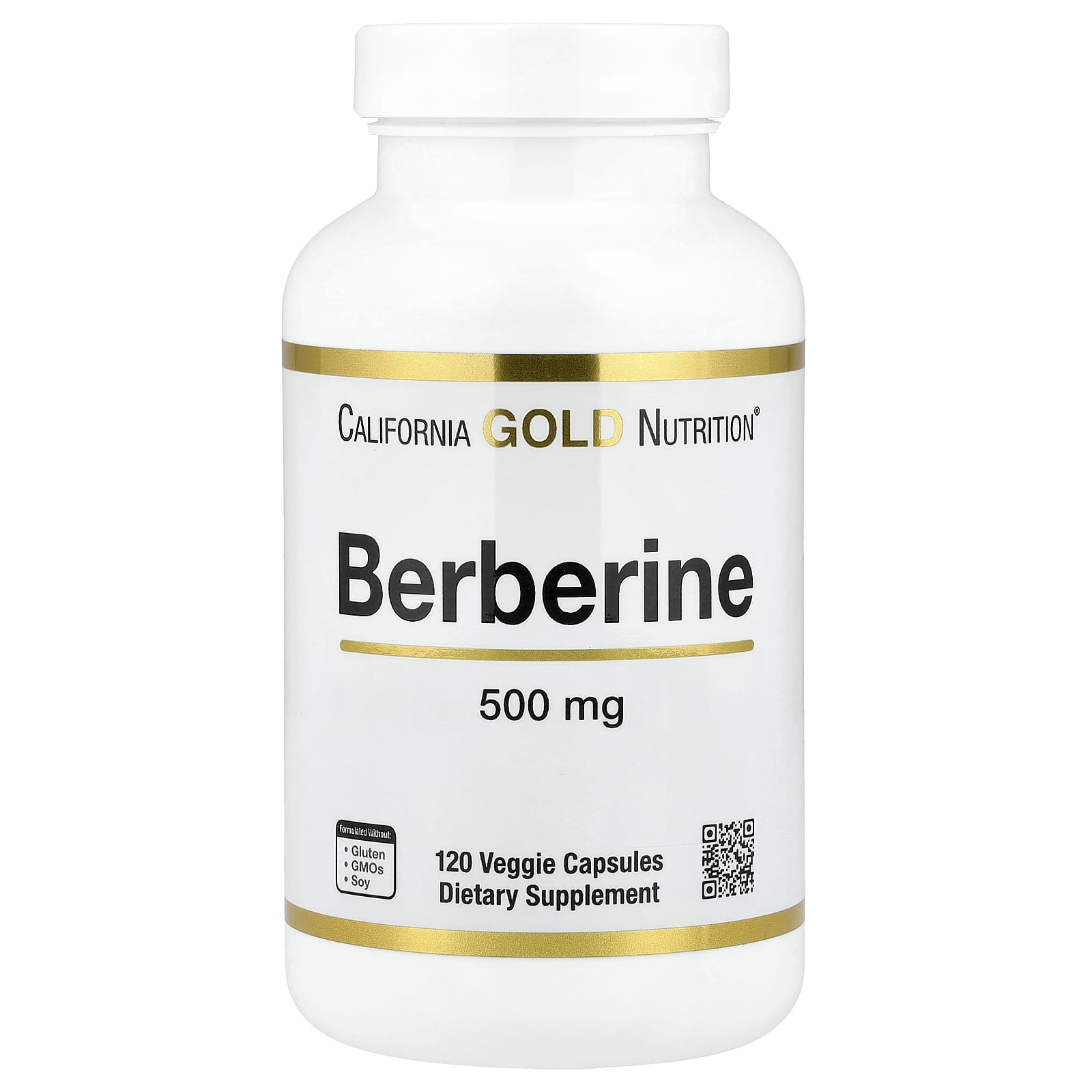 California Gold Nutrition Berberine HCI – 120 gélules végétales — Tunisie