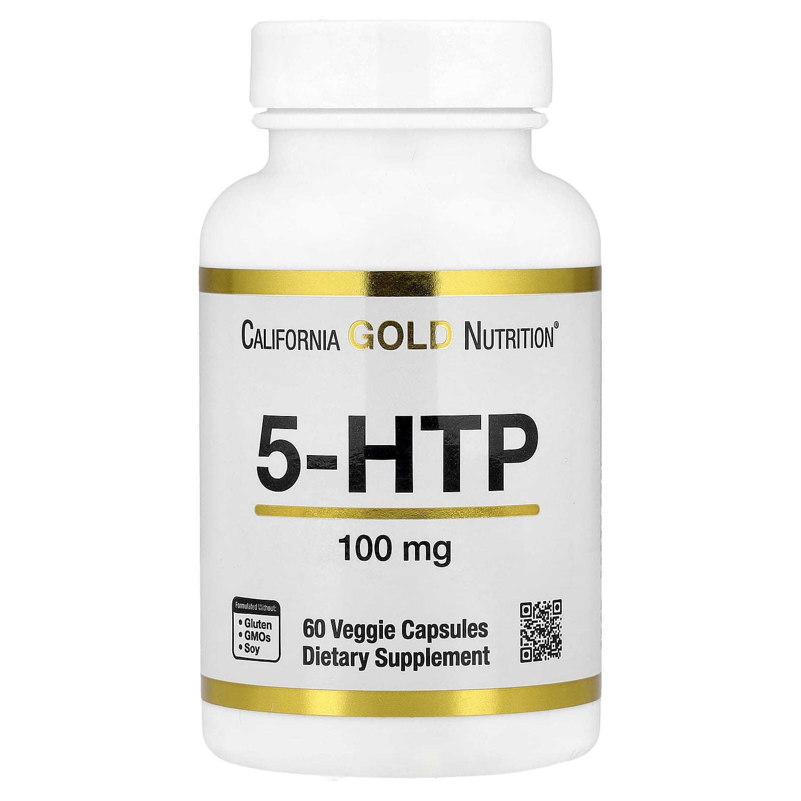 California Gold Nutrition 5-HTP – 60 gélules végétales — Tunisie