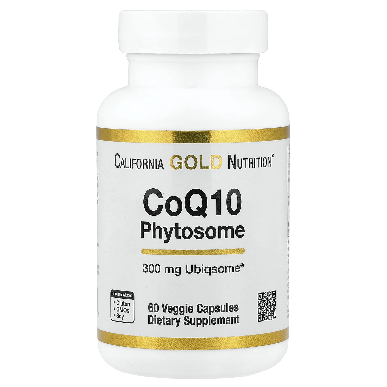 California Gold Nutrition CoQ10 Phytosome – 60 gélules végétales — Tunisie