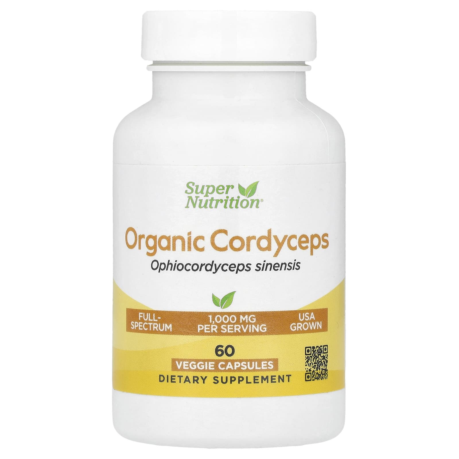 Super Nutrition Organic Cordyceps Mushroom – 1 g — Tunisie