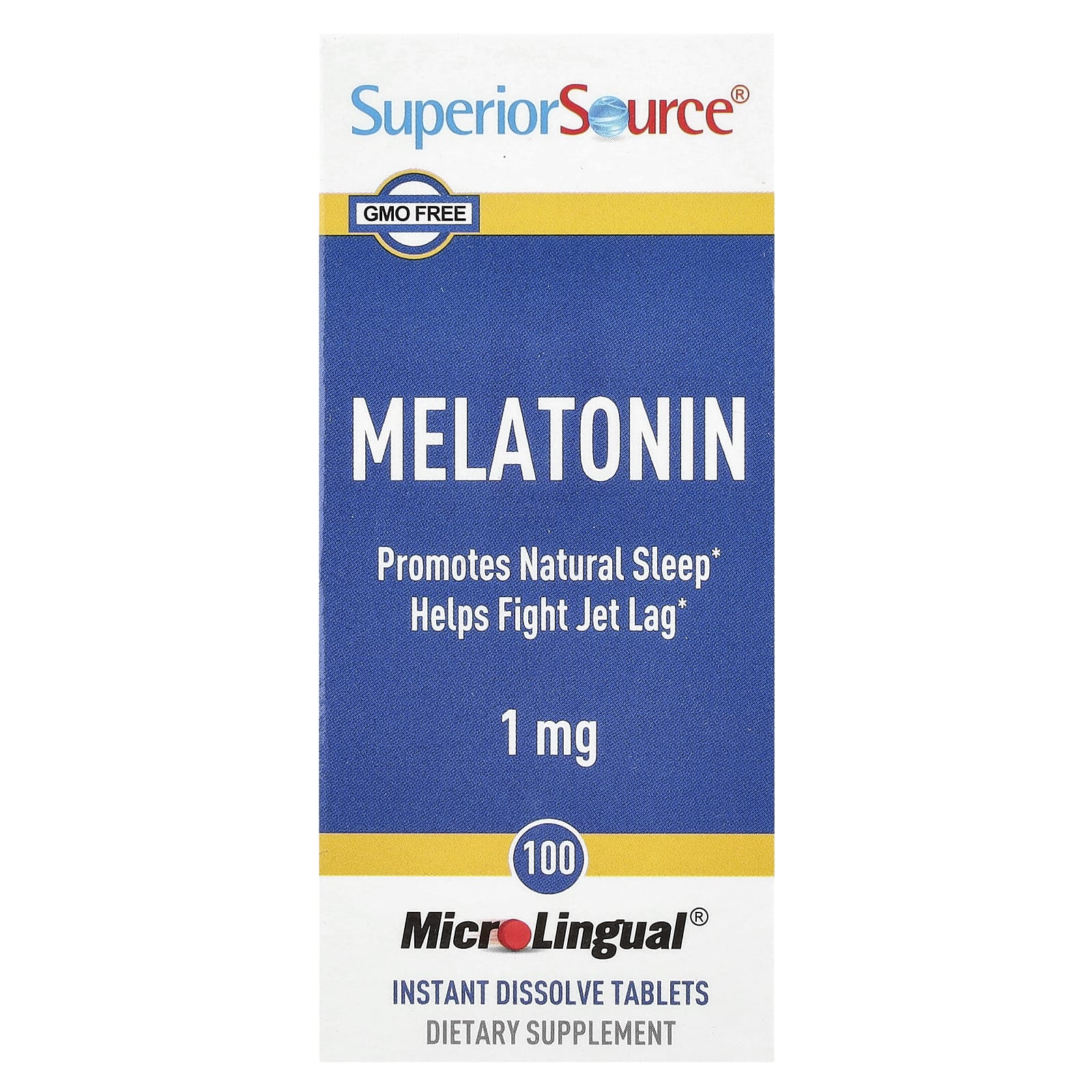 Superior Source Melatonin – 1 mg — Tunisie