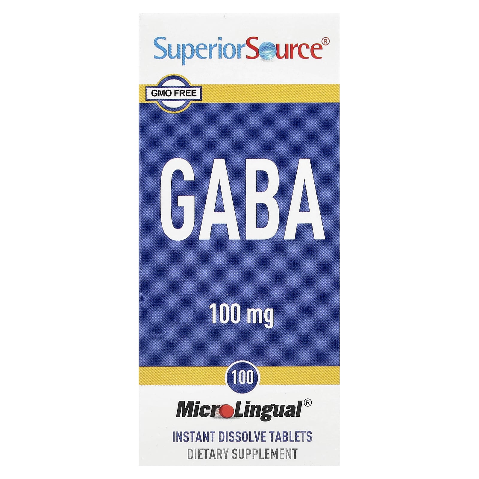 Superior Source GABA – 100 mg — Tunisie