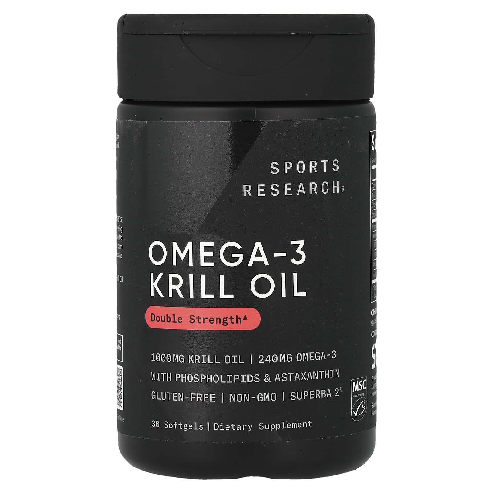 Sports Research Omega-3 Krill Oil – 30 capsules molles — Tunisie