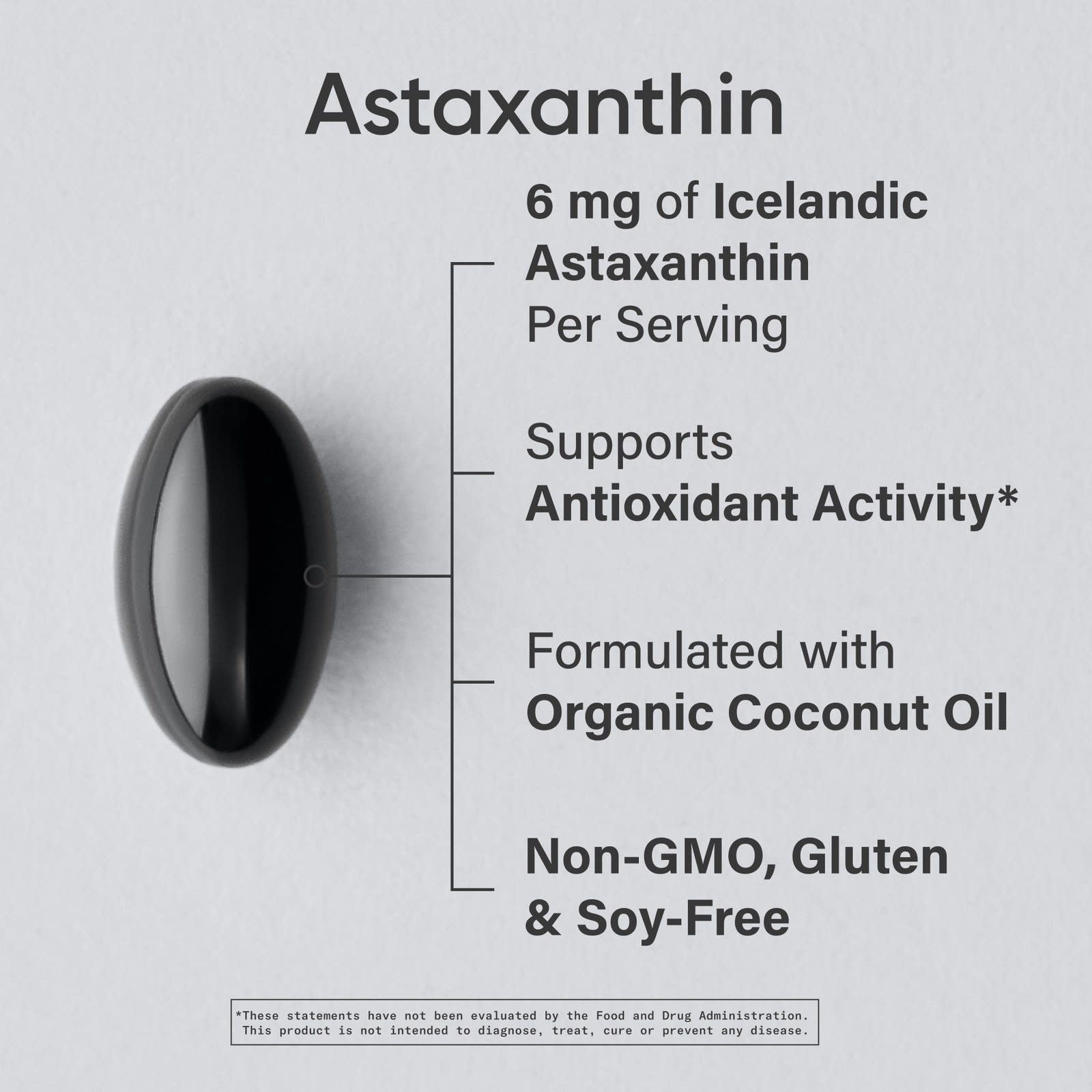 Sports Research Astaxanthin, Mini-Gels – 120 capsules molles — étiquette 1