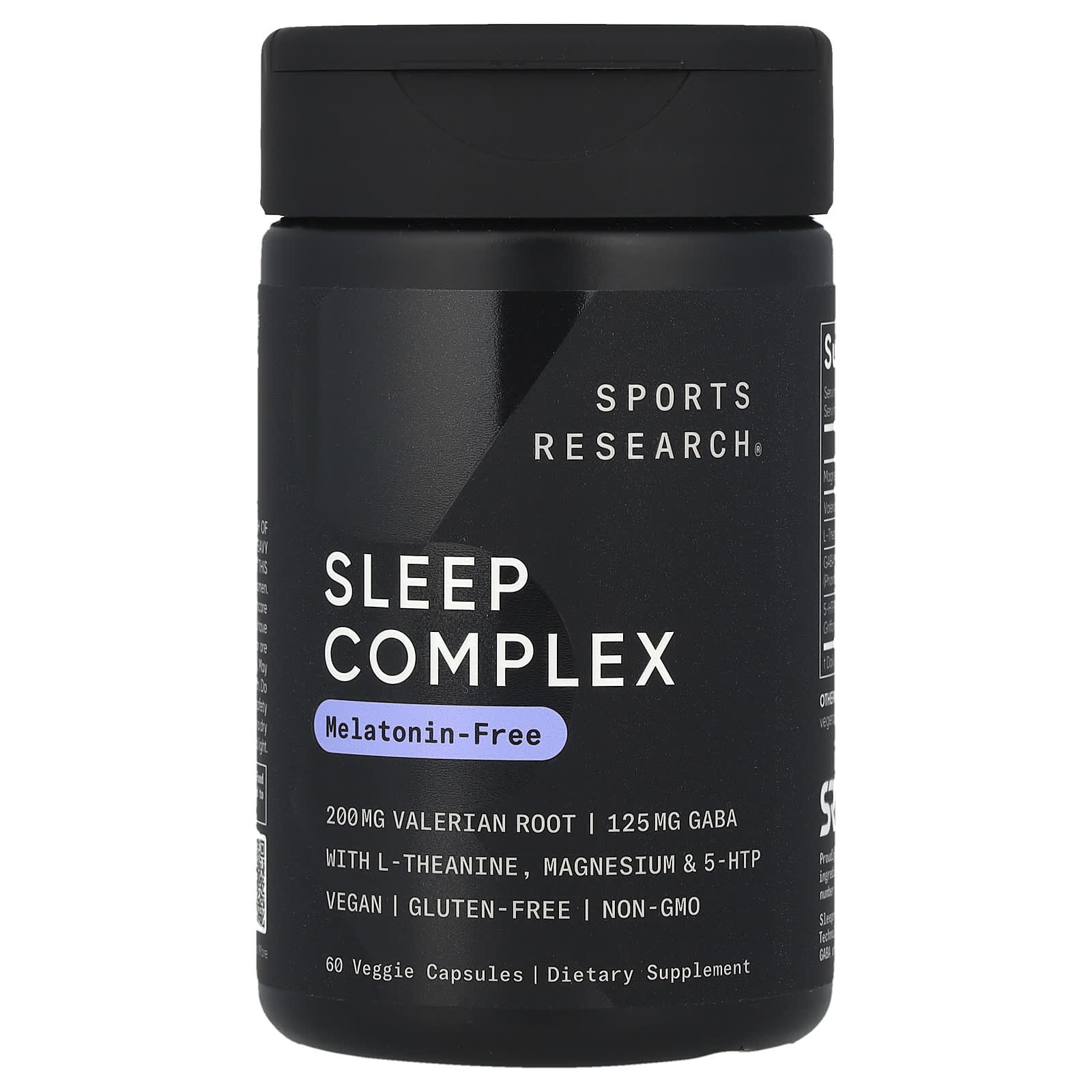 Sports Research Sleep Complex, Melatonin-Free – 60 gélules végétales — Tunisie