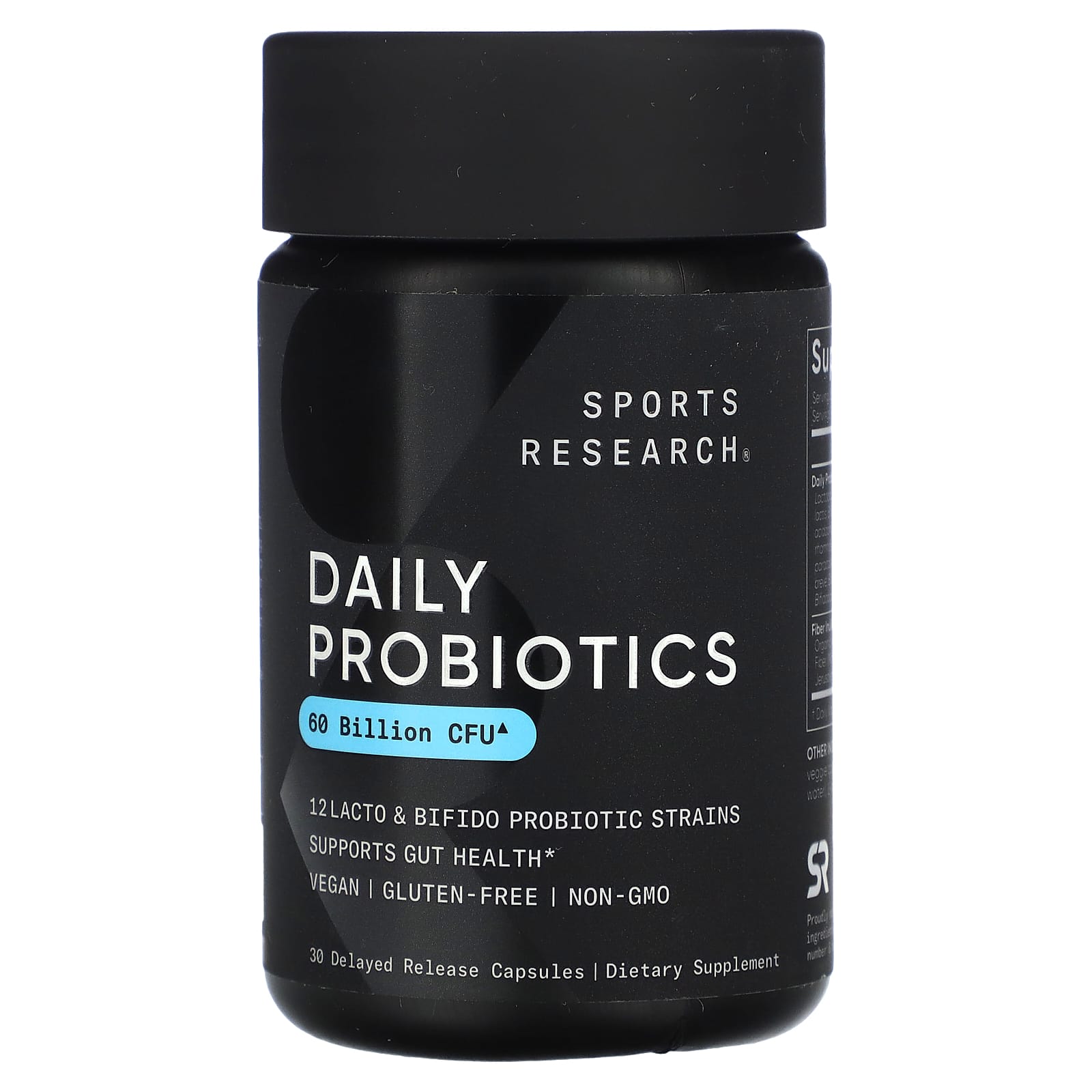 Sports Research Daily Probiotics, 60 Billion CFU, 30 Delayed Release Capsules — Tunisie