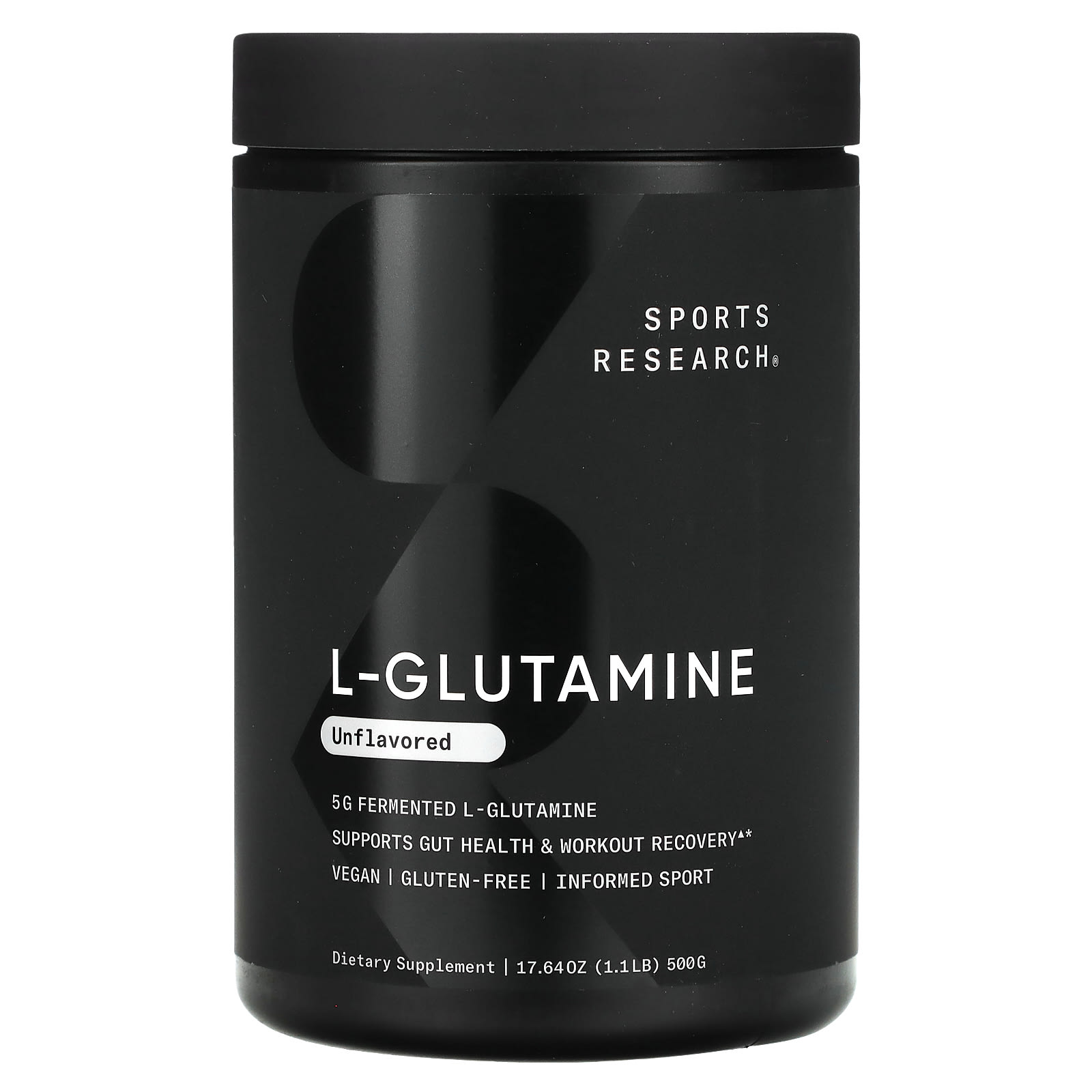Sports Research L-Glutamine – Sans arôme – 500 g — Tunisie