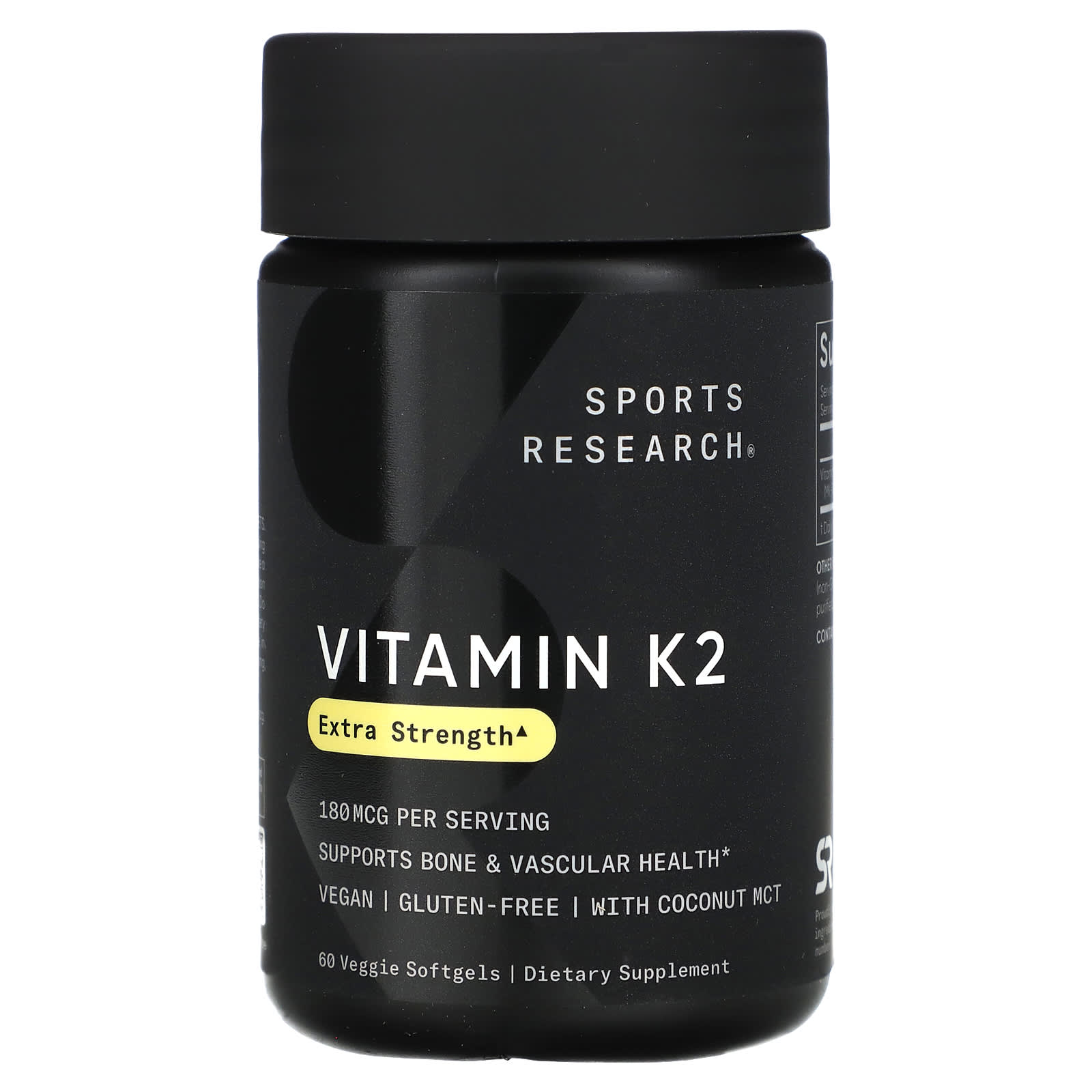 Sports Research Vitamin K2 – 180 µg — Tunisie