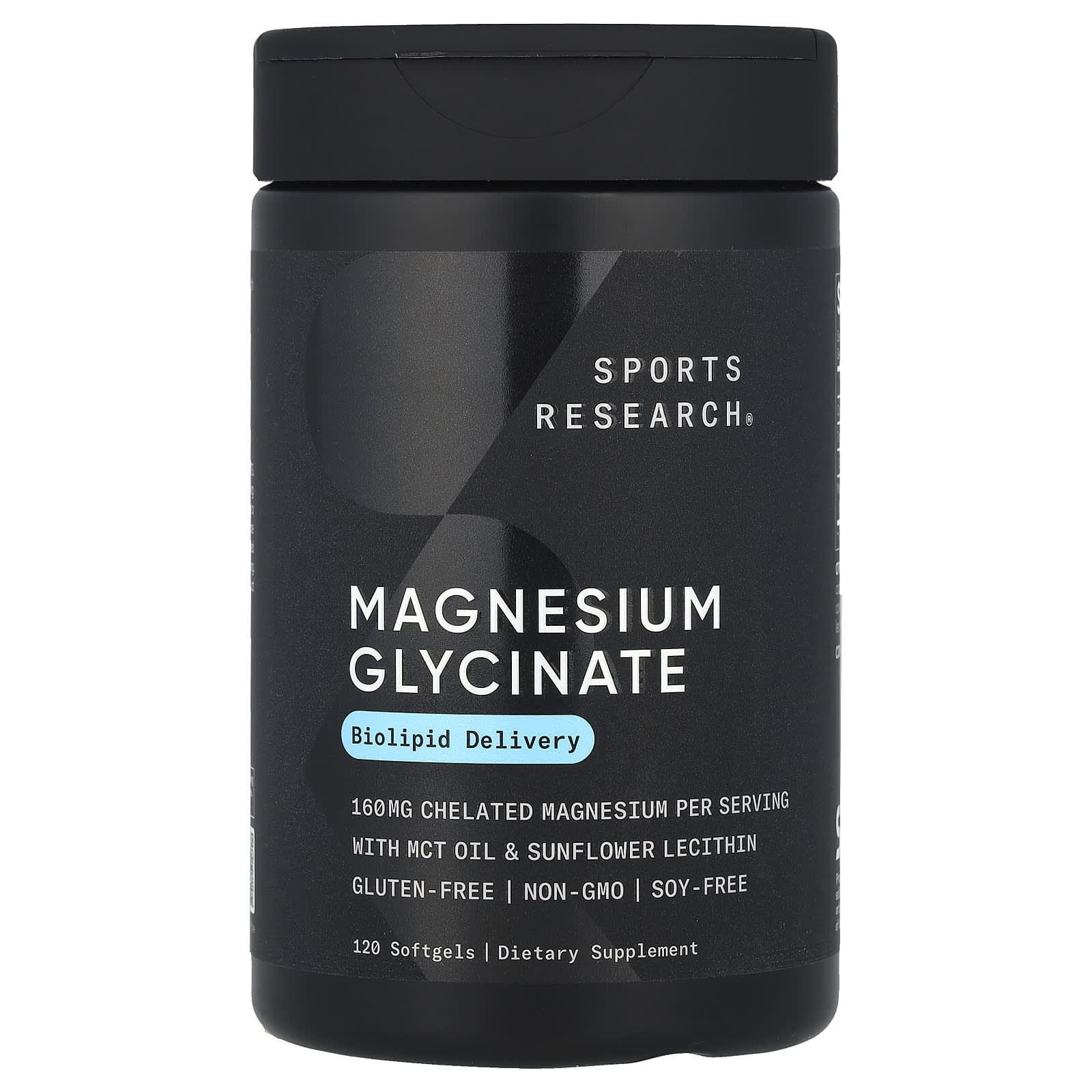 Sports Research Magnesium Glycinate – 120 capsules molles — Tunisie