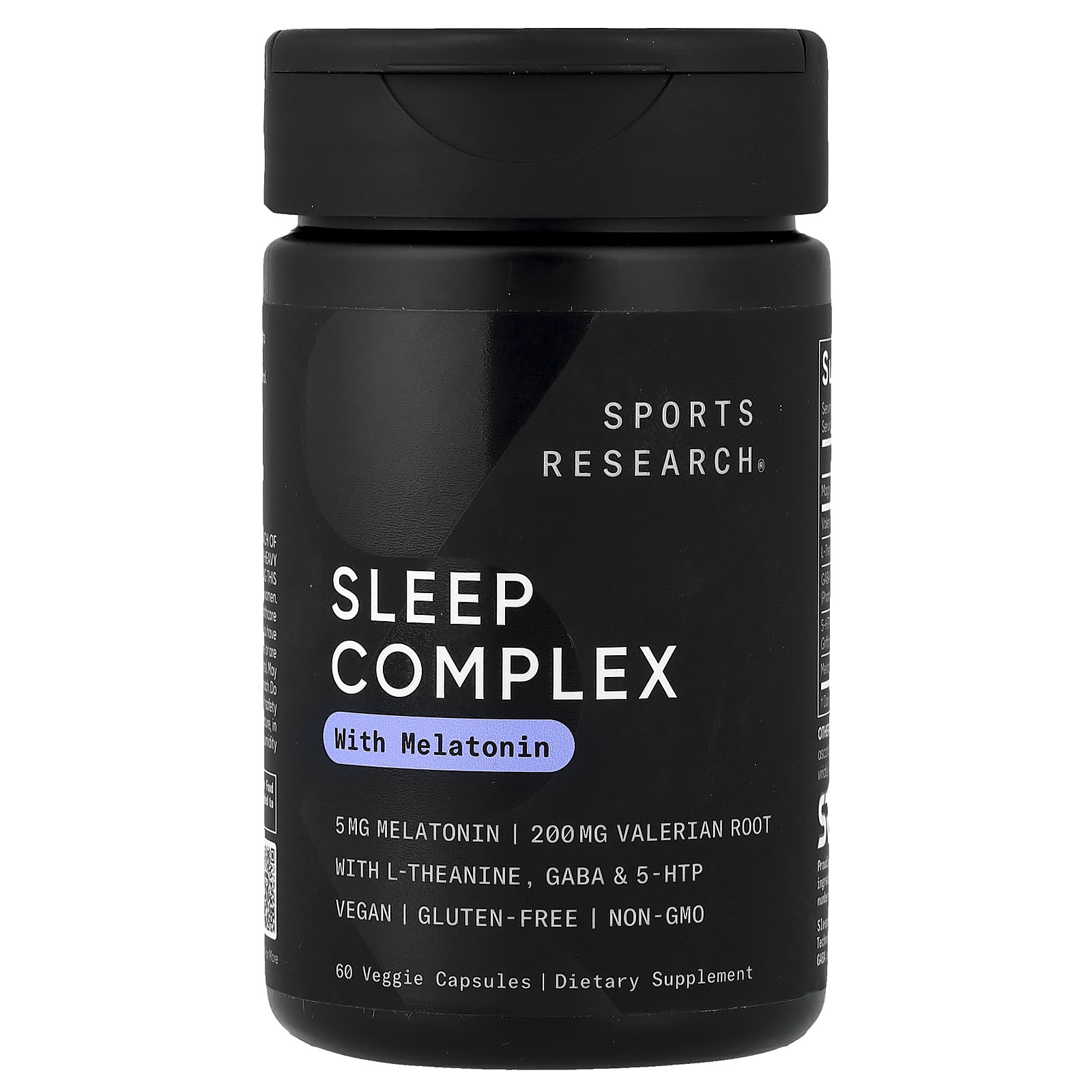 Sports Research Sleep Complex with Melatonin – 60 gélules végétales — Tunisie