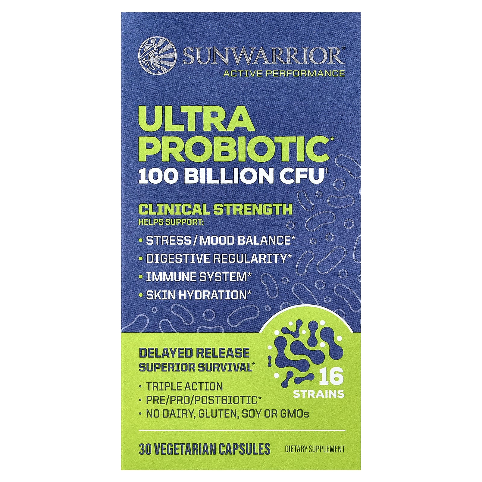 Sunwarrior Ultra Probiotic – 30 gélules végétales — Tunisie