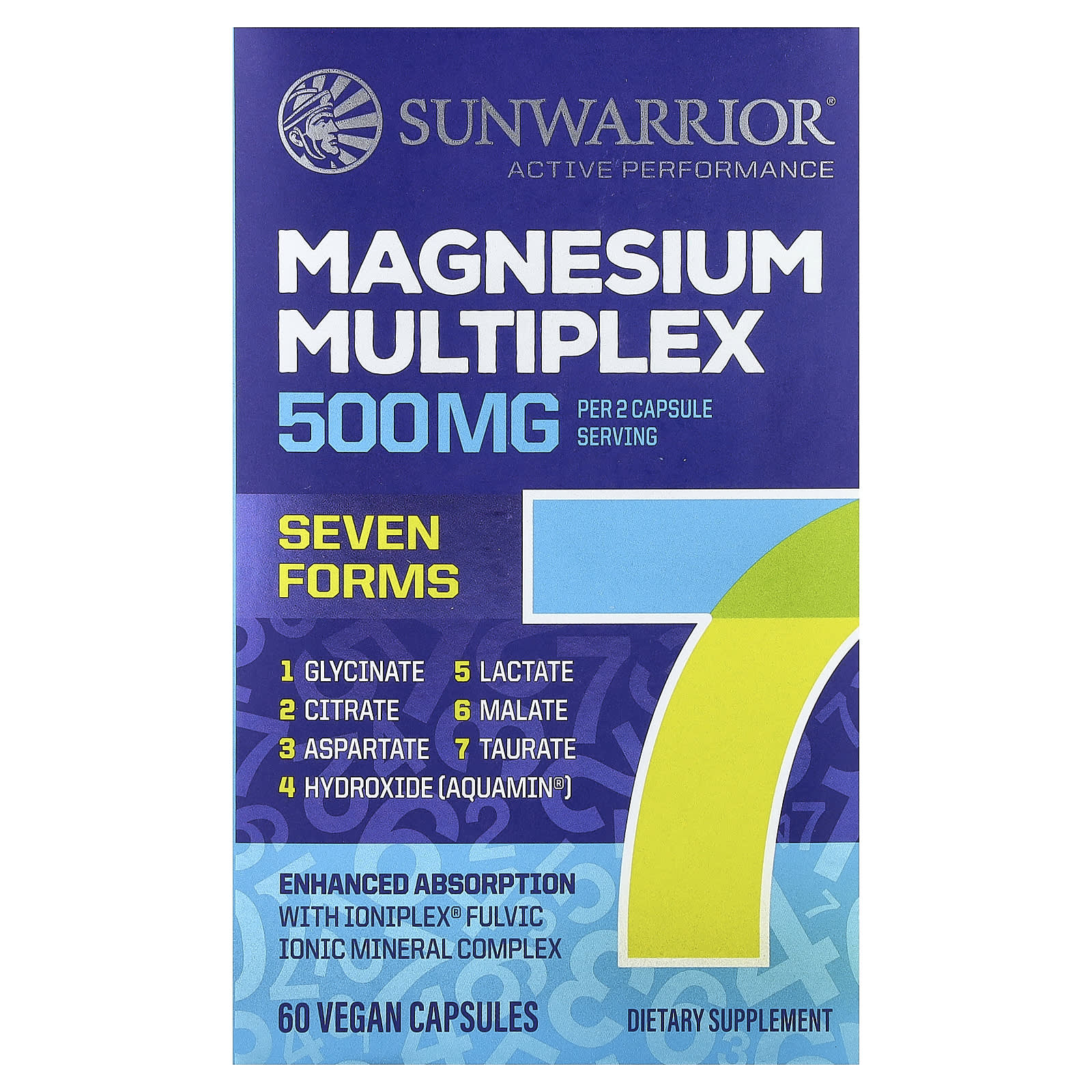Sunwarrior Magnesium Multiplex – 60 gélules véganes — Tunisie