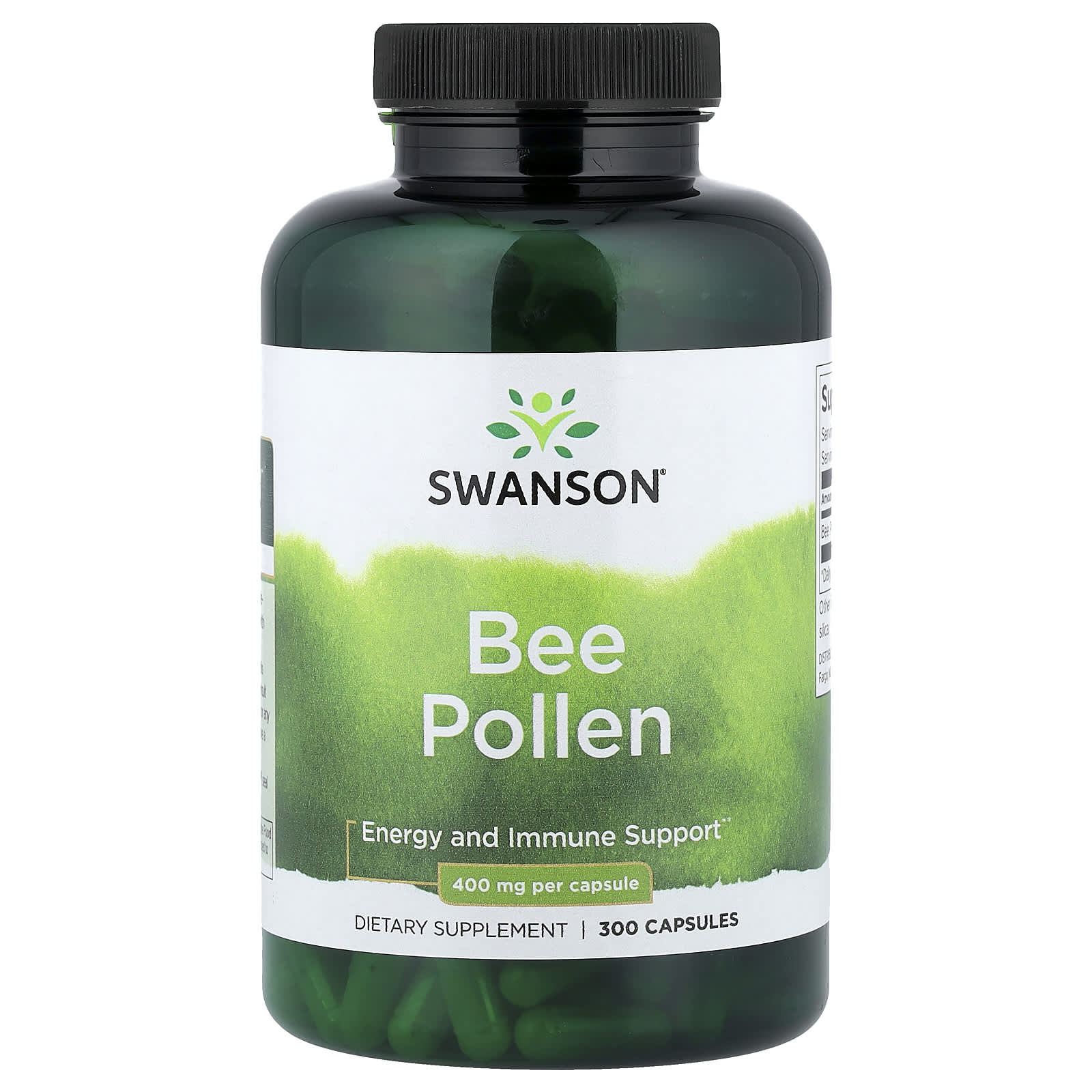 Swanson Vitamins Bee Pollen – 300 gélules — Tunisie