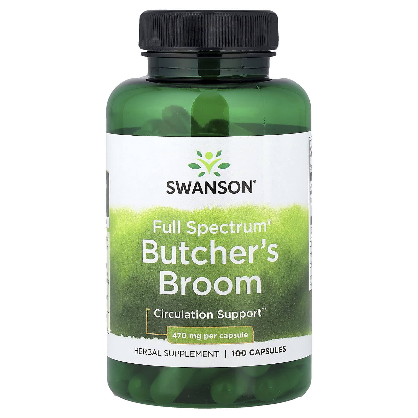 Swanson Vitamins Full Spectrum Butcher's Broom – 100 gélules — Tunisie