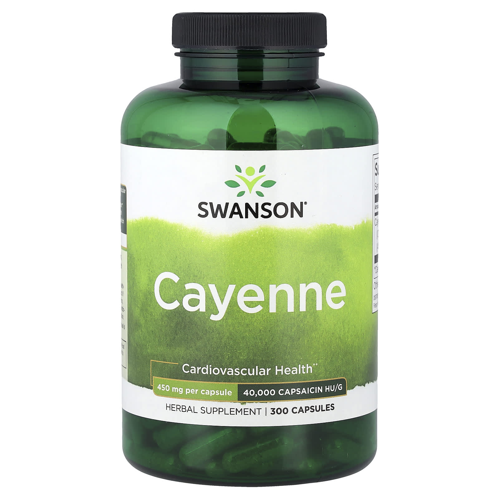 Swanson Vitamins Cayenne – 300 gélules — Tunisie