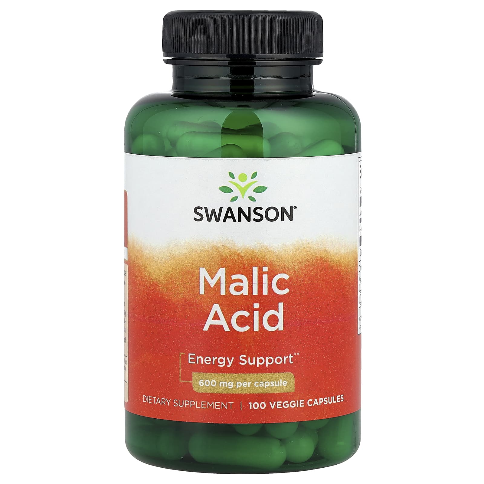 Swanson Vitamins Malic Acid – 100 gélules végétales — Tunisie