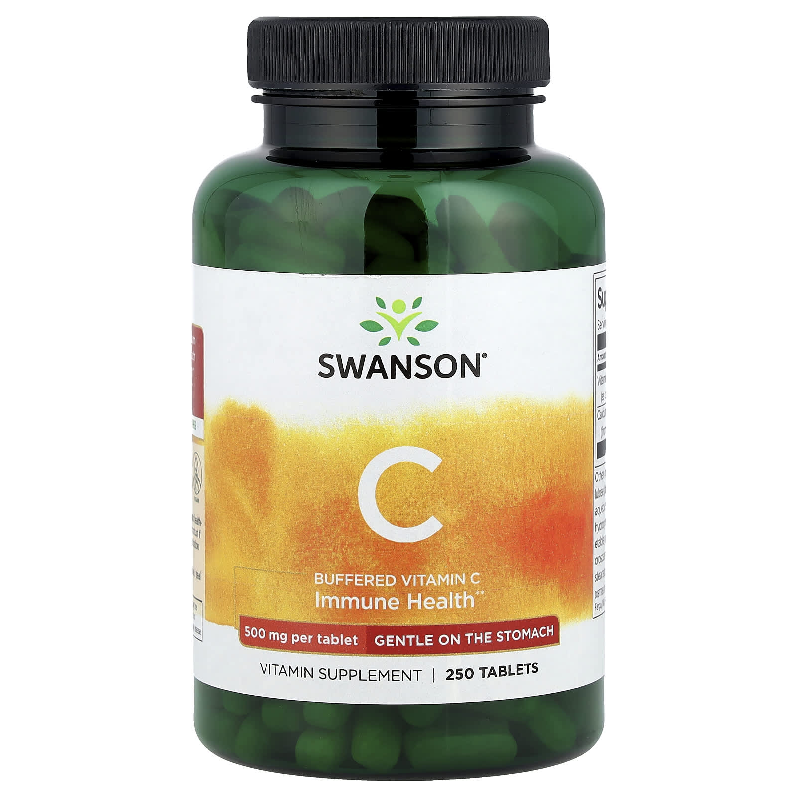 Swanson Vitamins Buffered Vitamin C – 250 comprimés — Tunisie