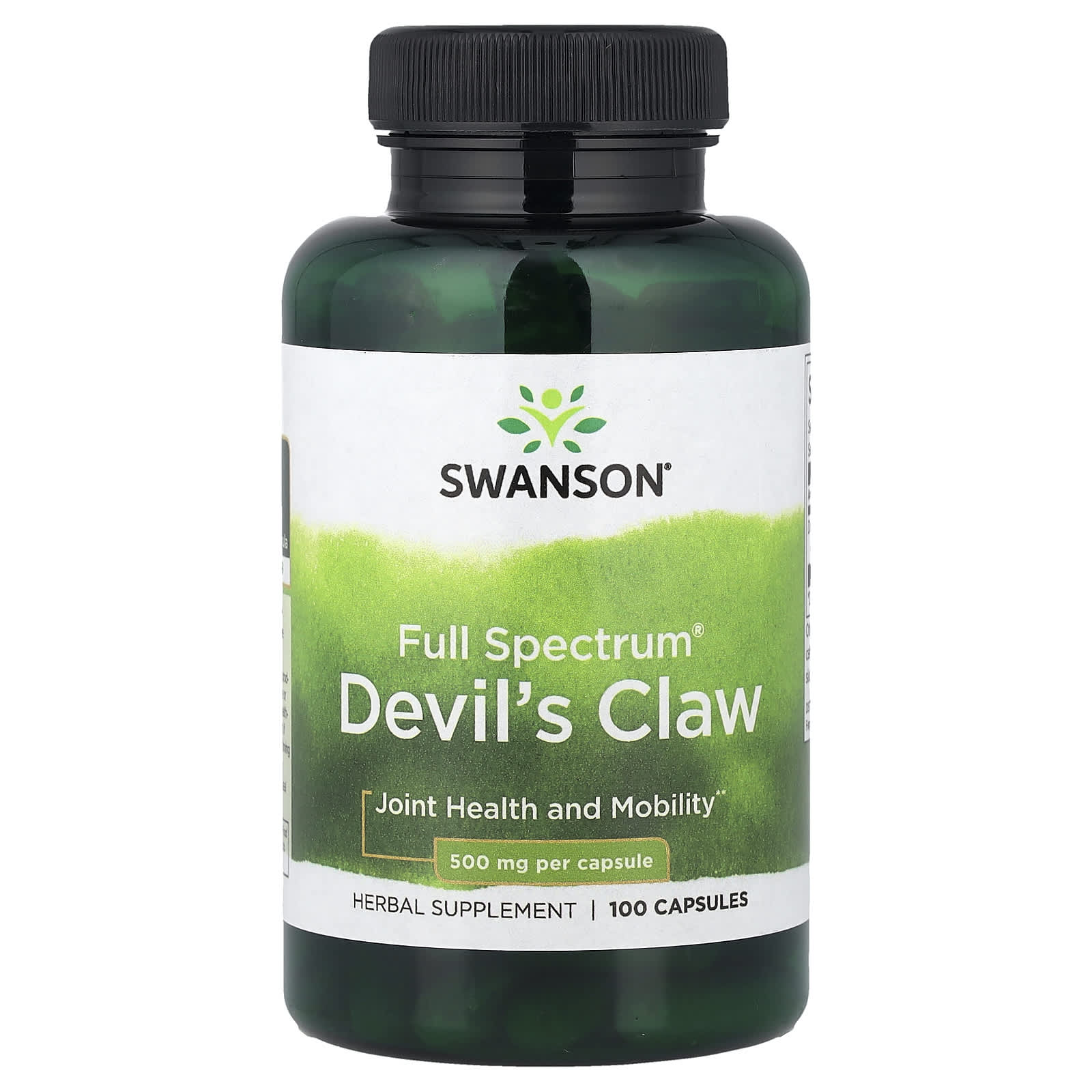 Swanson Vitamins Full Spectrum Devil's Claw – 100 gélules — Tunisie