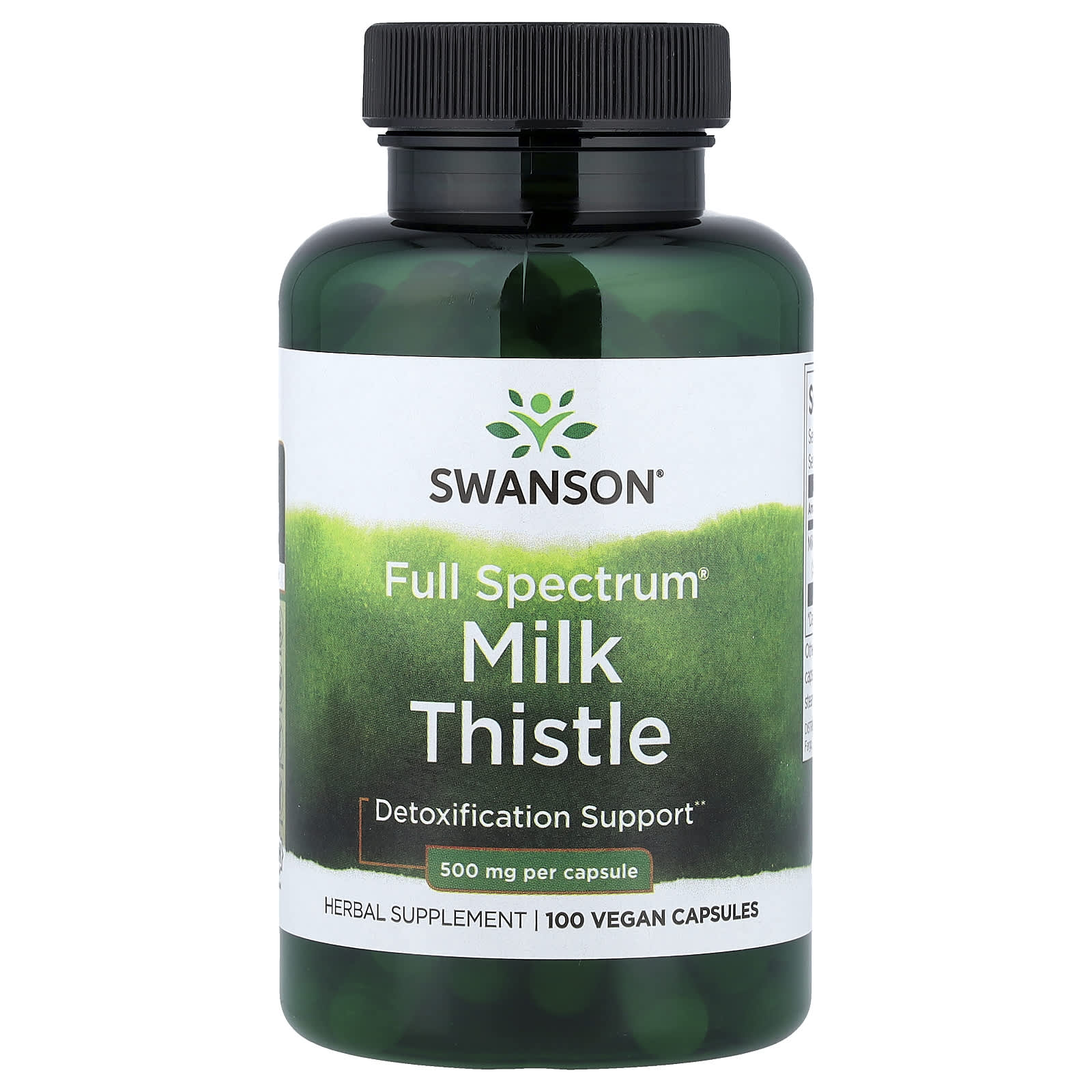 Swanson Vitamins Full Spectrum Milk Thistle – 100 gélules véganes — Tunisie