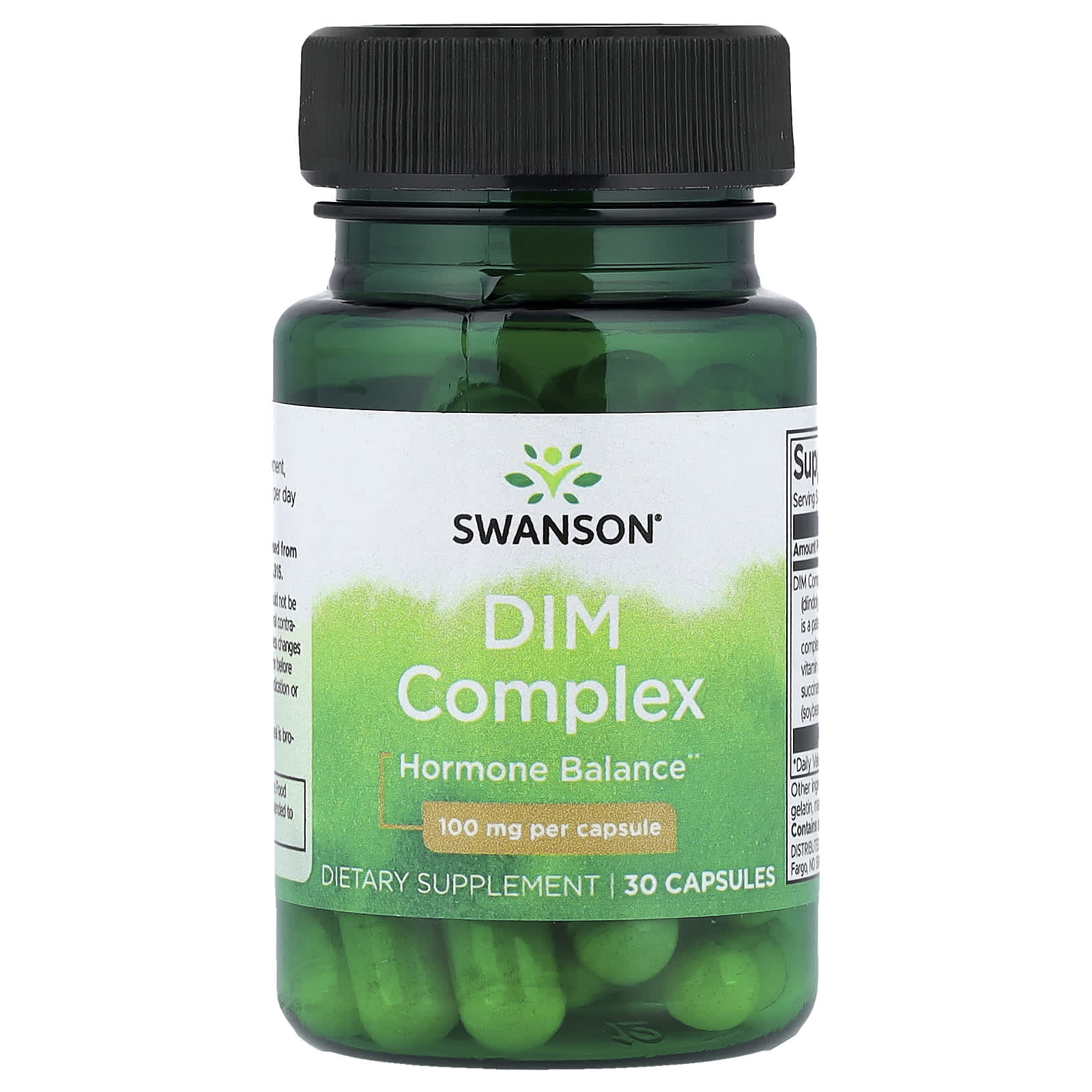 Swanson Vitamins DIM Complex – 30 gélules — Tunisie