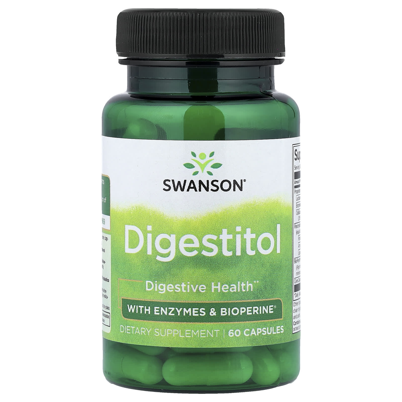 Swanson Vitamins Digestitol – 60 gélules — Tunisie