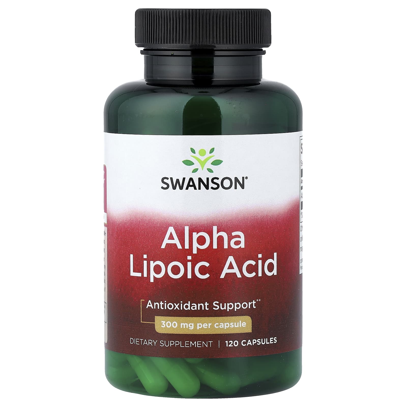Swanson Vitamins Alpha Lipoic Acid – 120 gélules — Tunisie