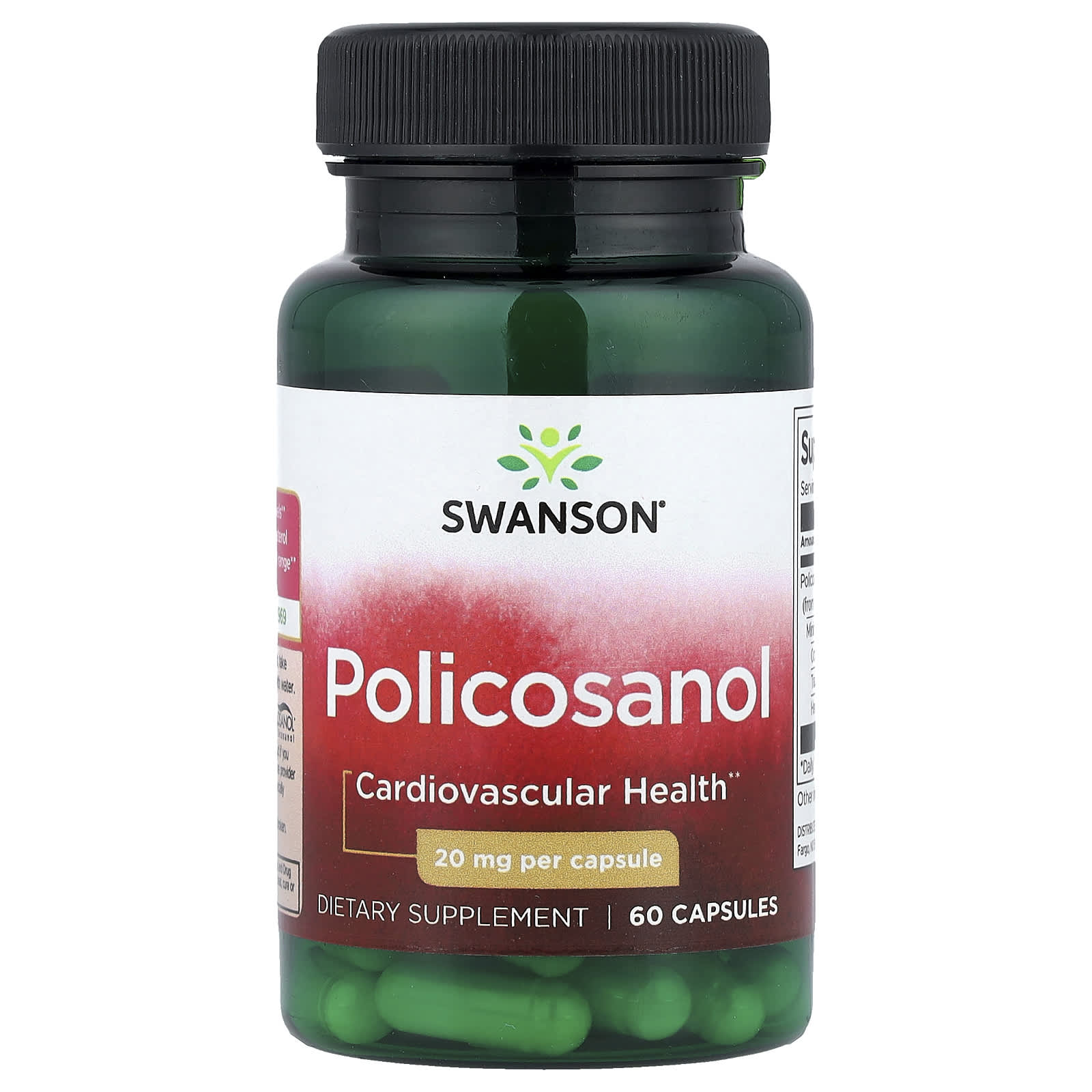 Swanson Vitamins Policosanol – 60 gélules — Tunisie