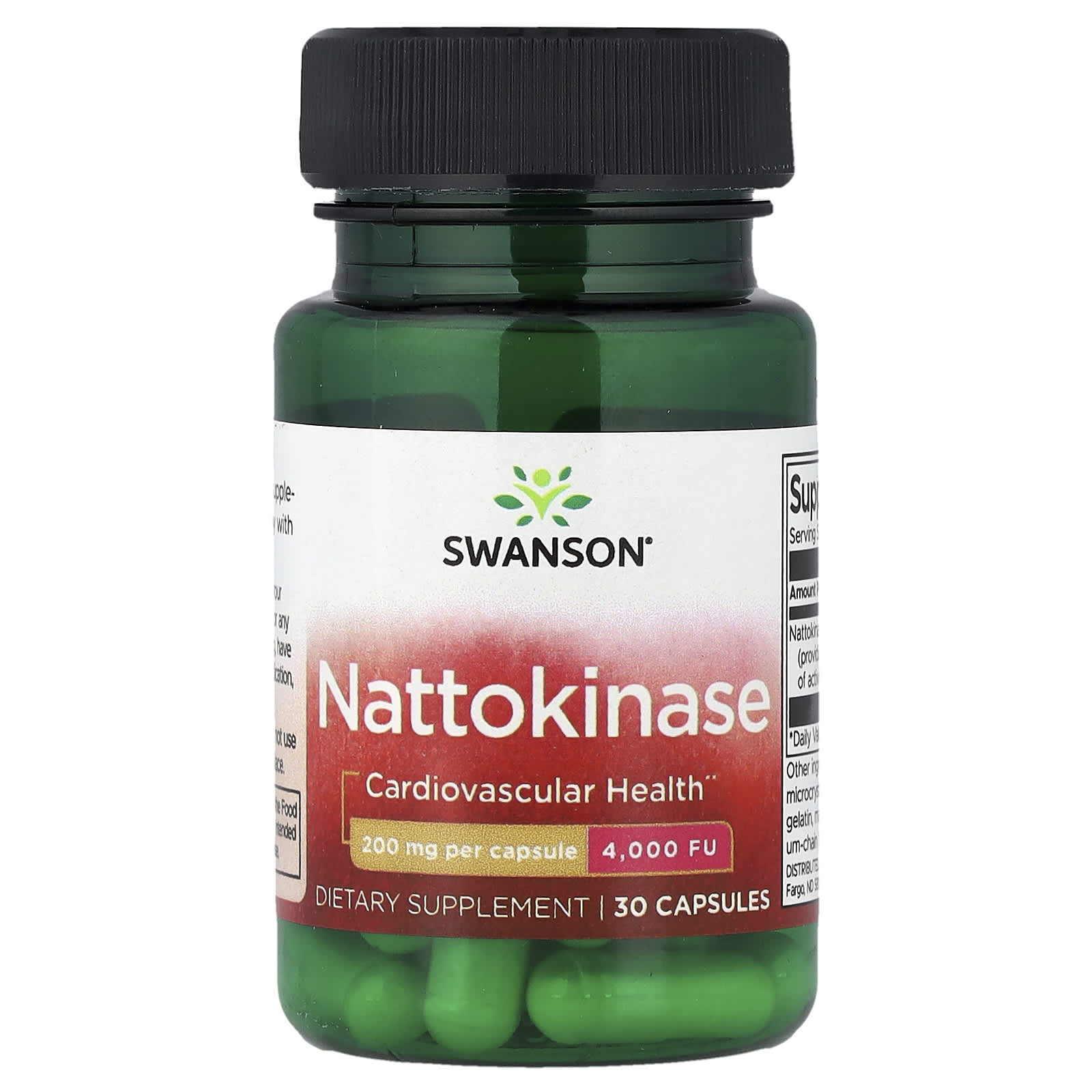 Swanson Vitamins Nattokinase – 200 mg – 30 gélules — Tunisie