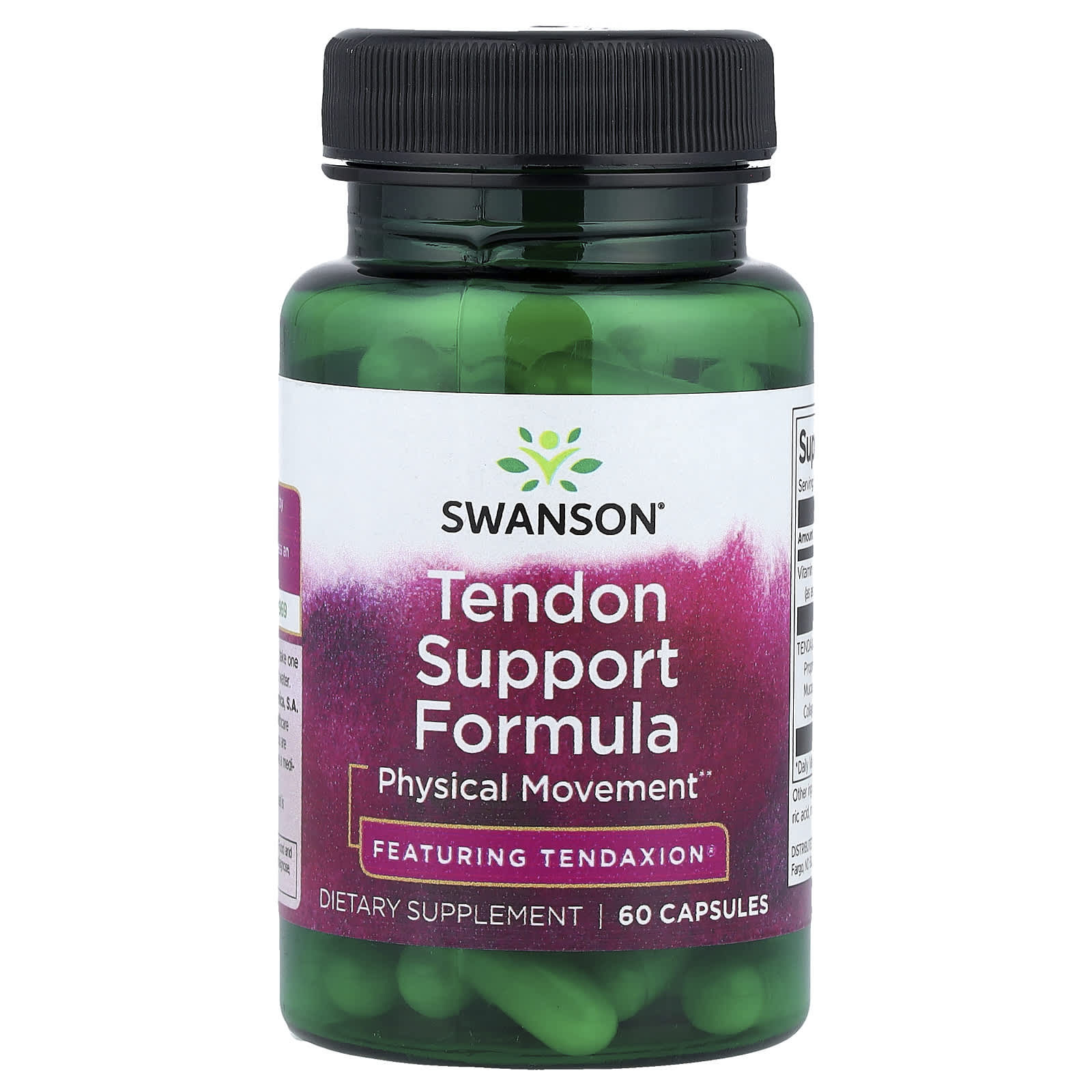 Swanson Vitamins Tendon Support Formula – 60 gélules — Tunisie