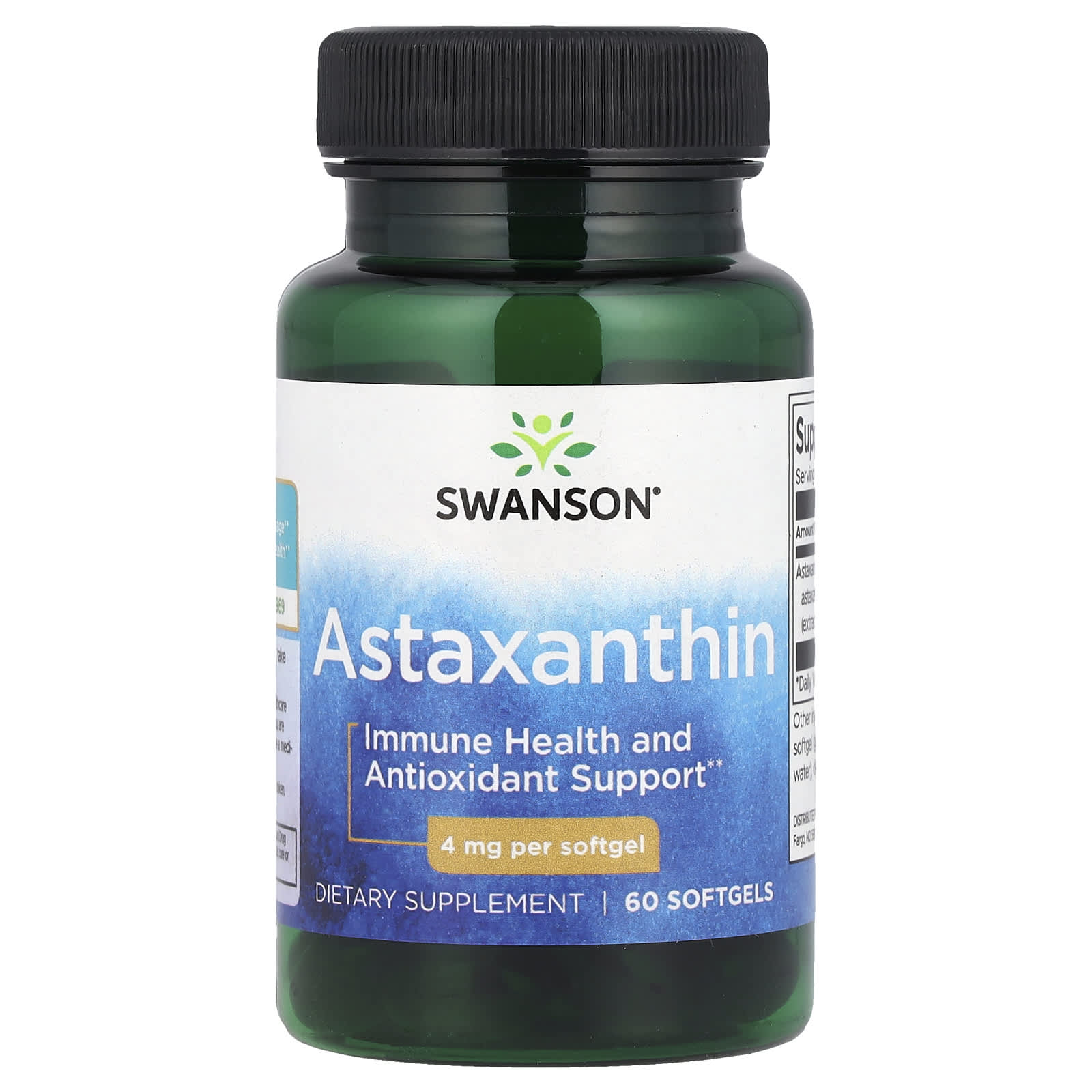 Swanson Vitamins Astaxanthin – 60 capsules molles — Tunisie