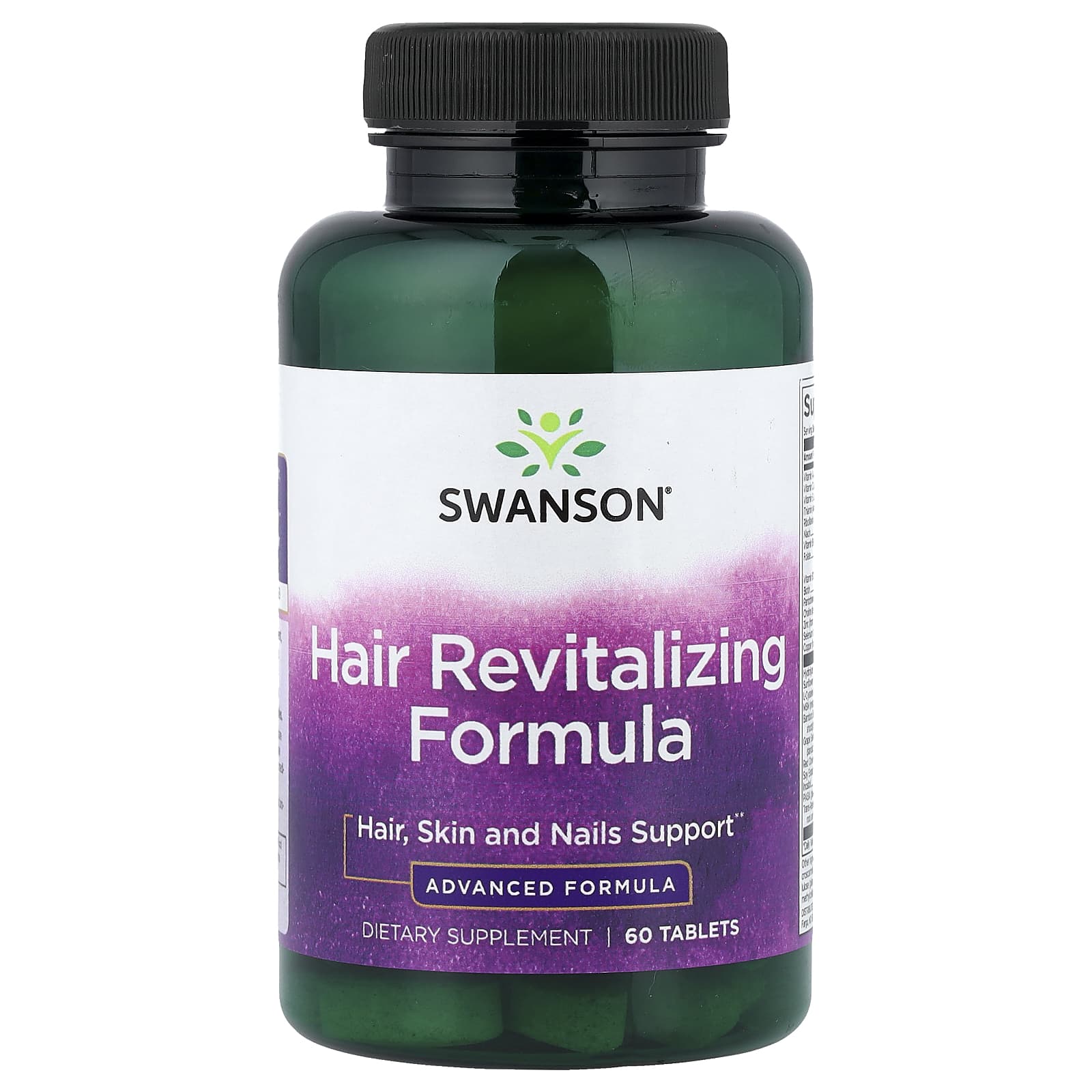 Swanson Vitamins Hair Revitalizing Formula – 60 comprimés — Tunisie