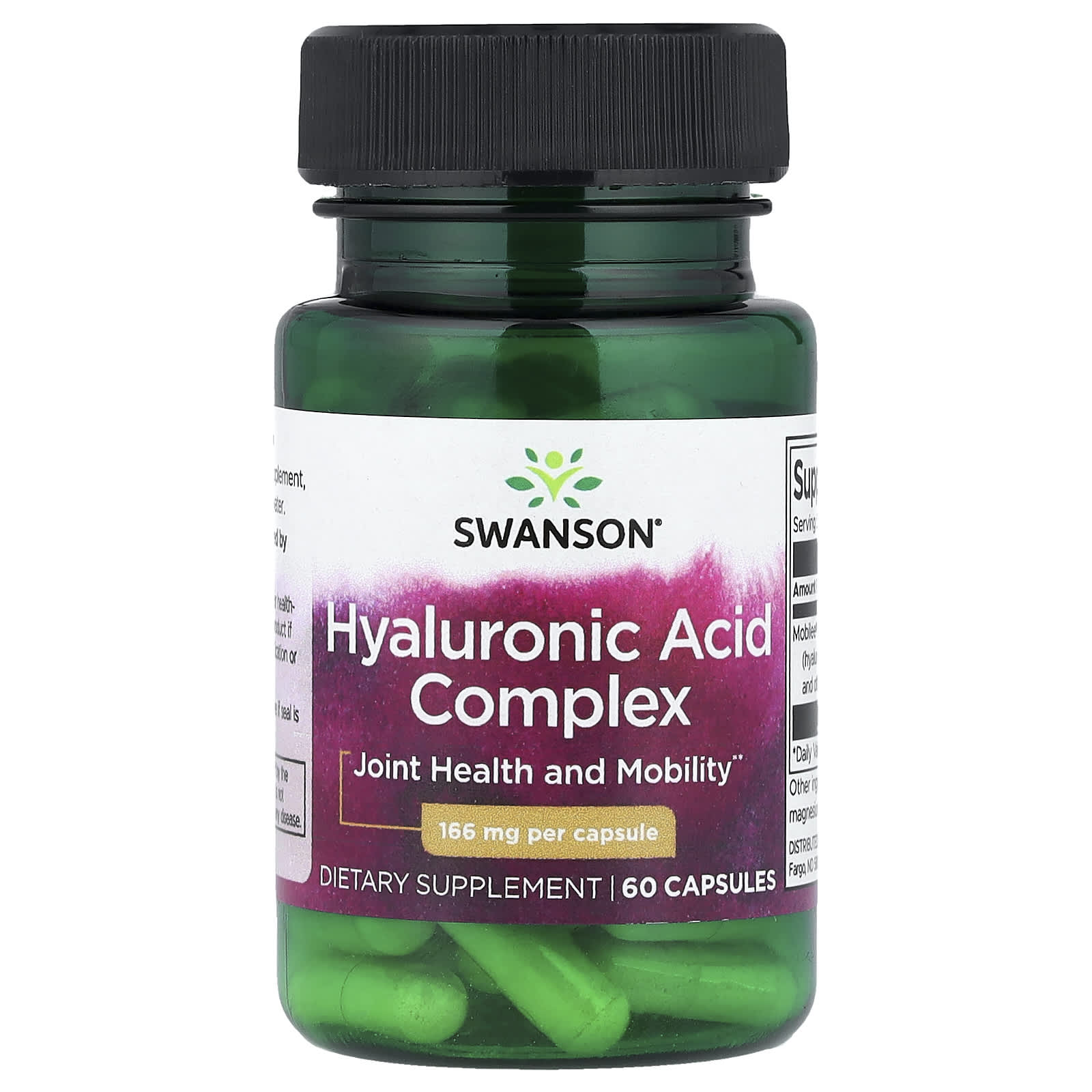 Swanson Vitamins Hyaluronic Acid Complex – 60 gélules — Tunisie