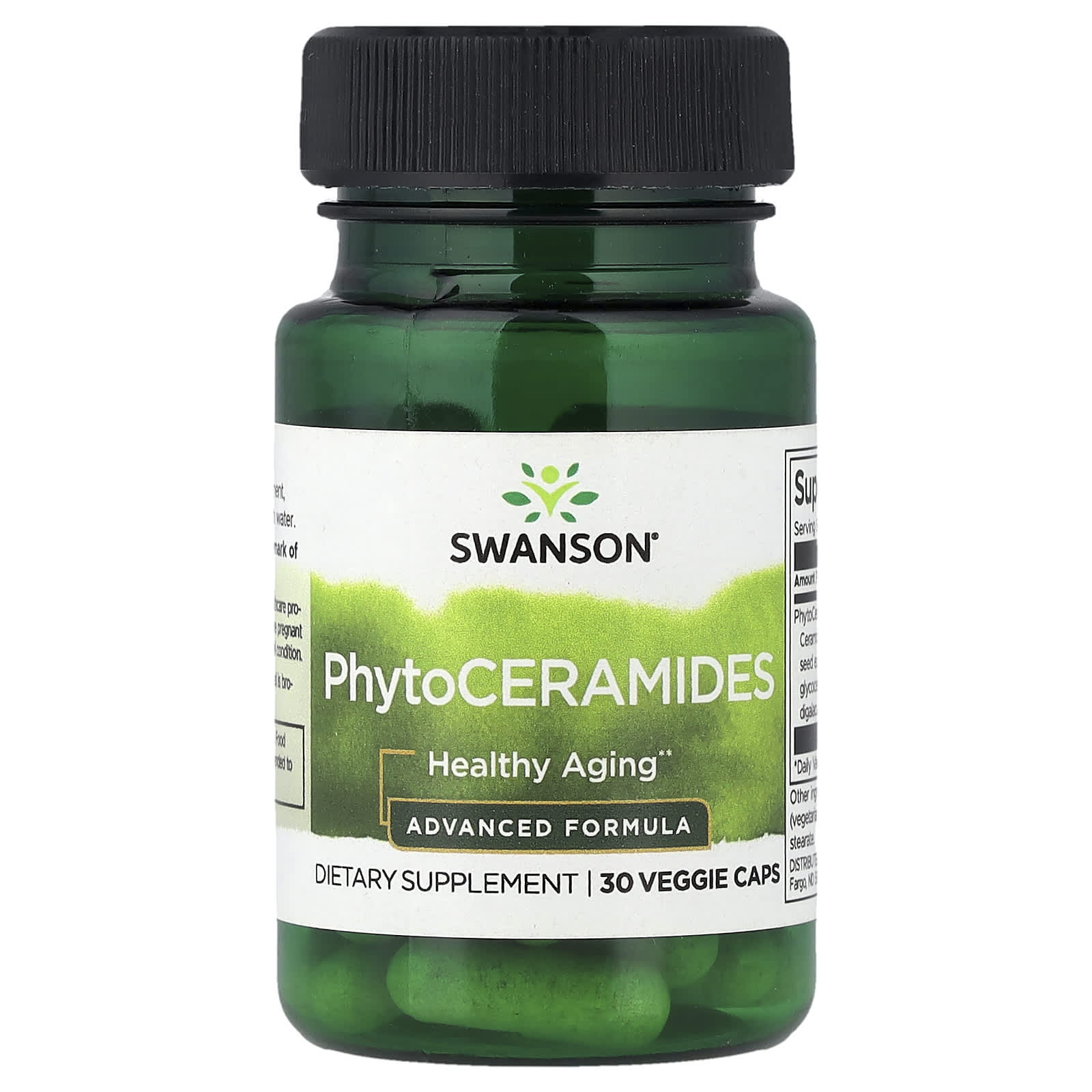 Swanson Vitamins PhytoCeramides, Advanced Formula – 30 gélules végétales — Tunisie