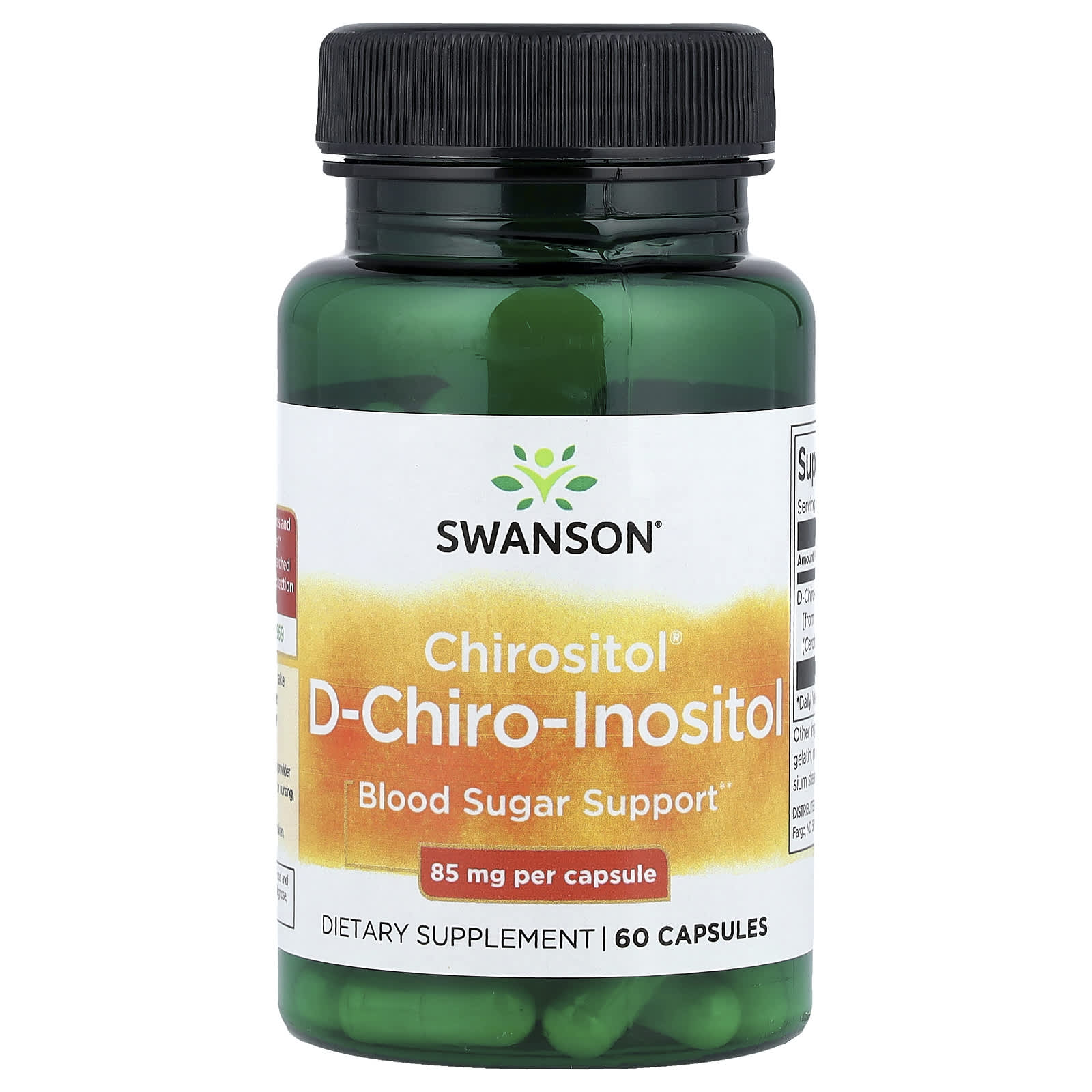 Swanson Vitamins Chirositol D-Chiro-Inositol – 60 gélules — Tunisie