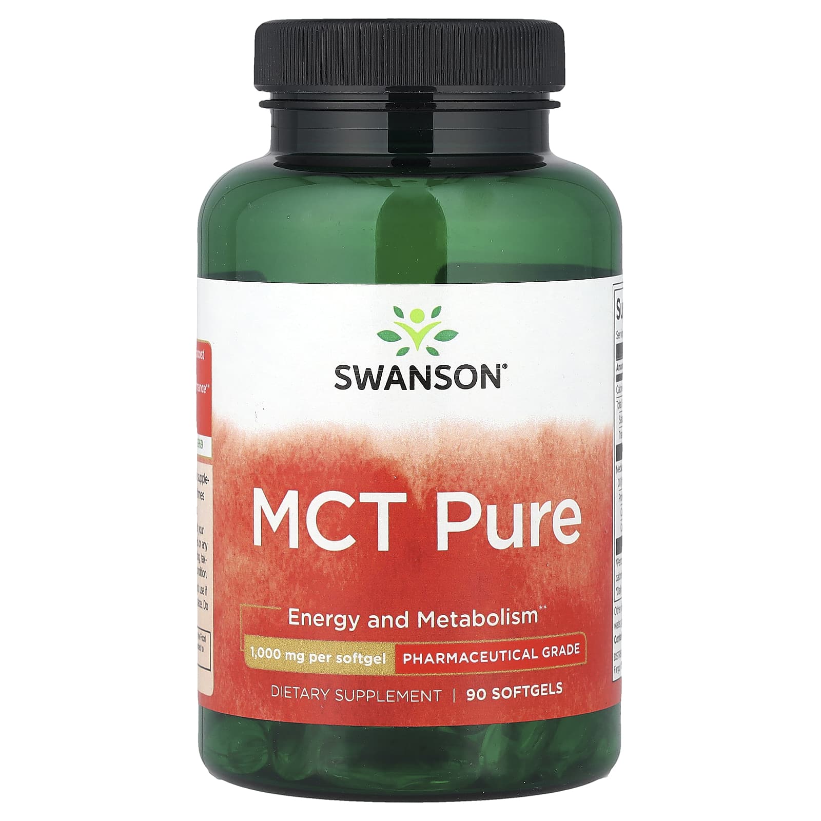 Swanson Vitamins MCT Pure – 90 capsules molles — Tunisie
