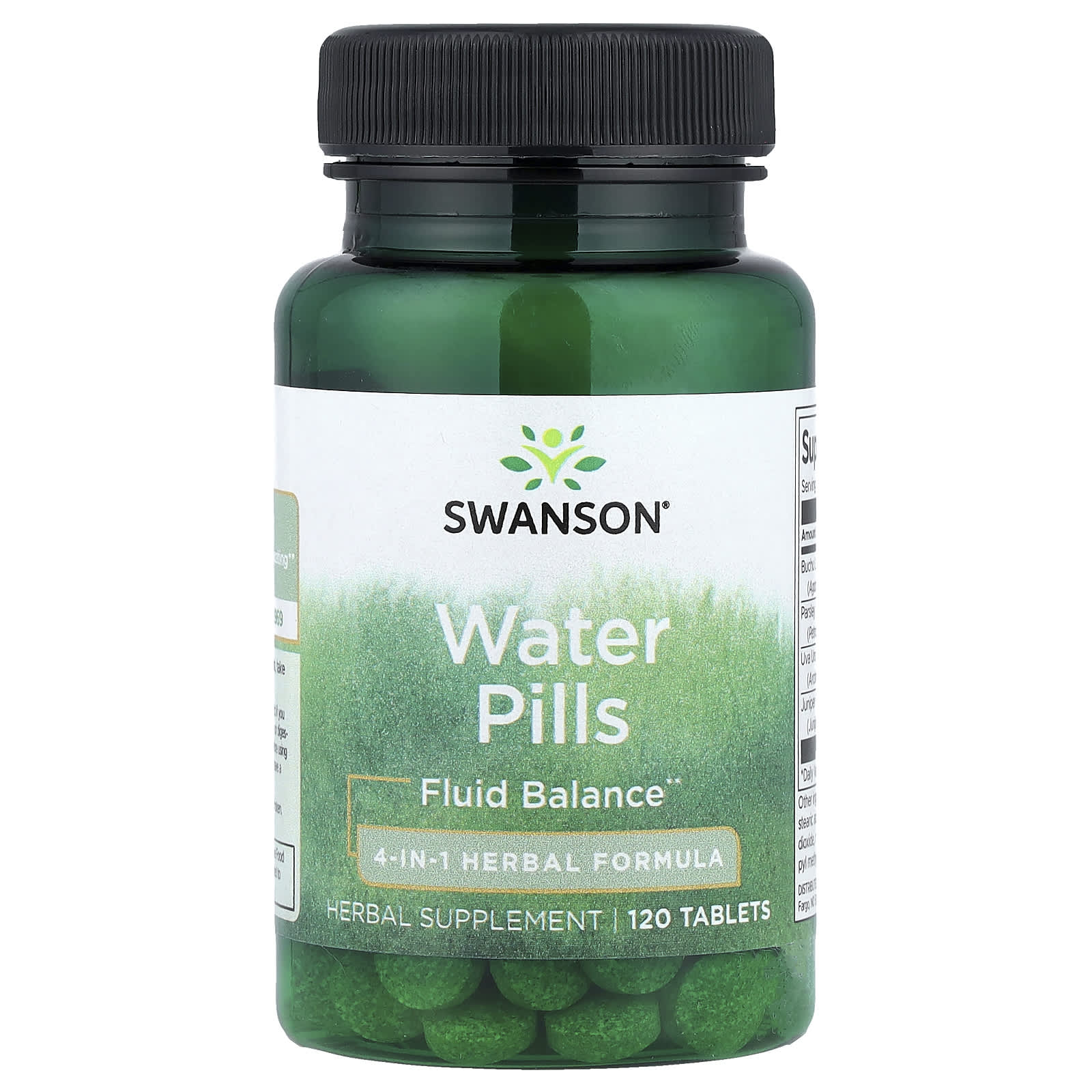 Swanson Vitamins Water Pills – 120 comprimés — Tunisie