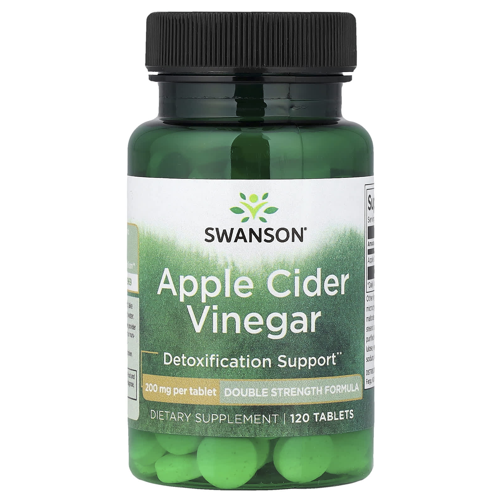 Swanson Vitamins Apple Cider Vinegar – Apple Cider Vinegar – 120 comprimés — Tunisie