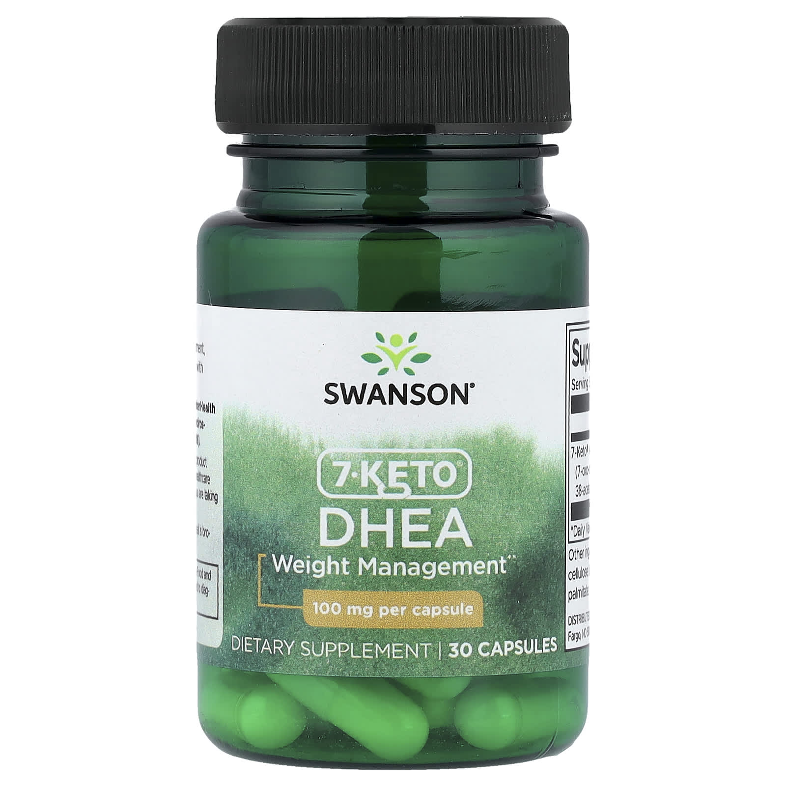 Swanson Vitamins 7-Keto DHEA – 30 gélules — Tunisie