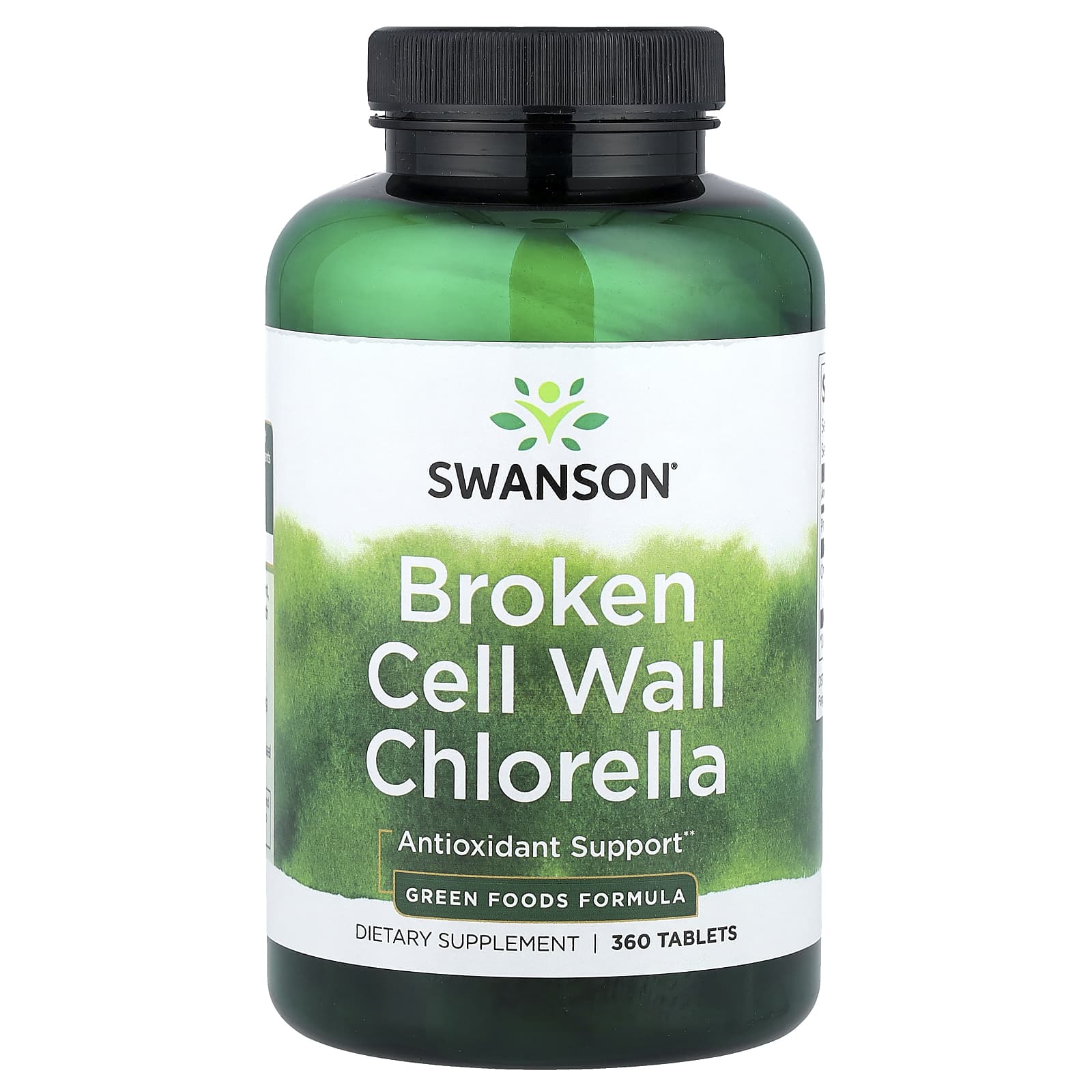 Swanson Vitamins Broken Cell Wall Chlorella – 360 comprimés — Tunisie