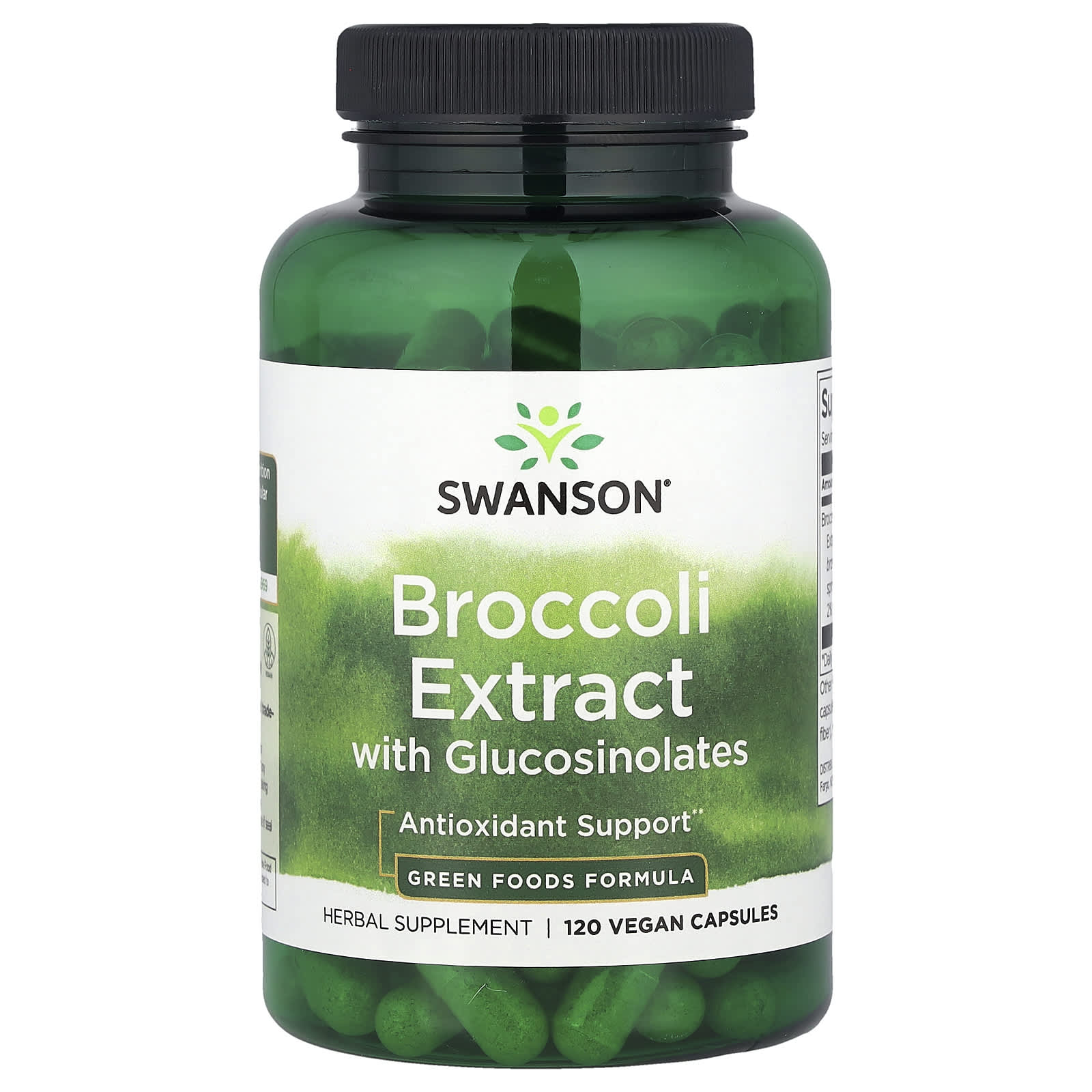 Swanson Vitamins Broccoli Extract with Glucosinolates – 120 gélules véganes — Tunisie