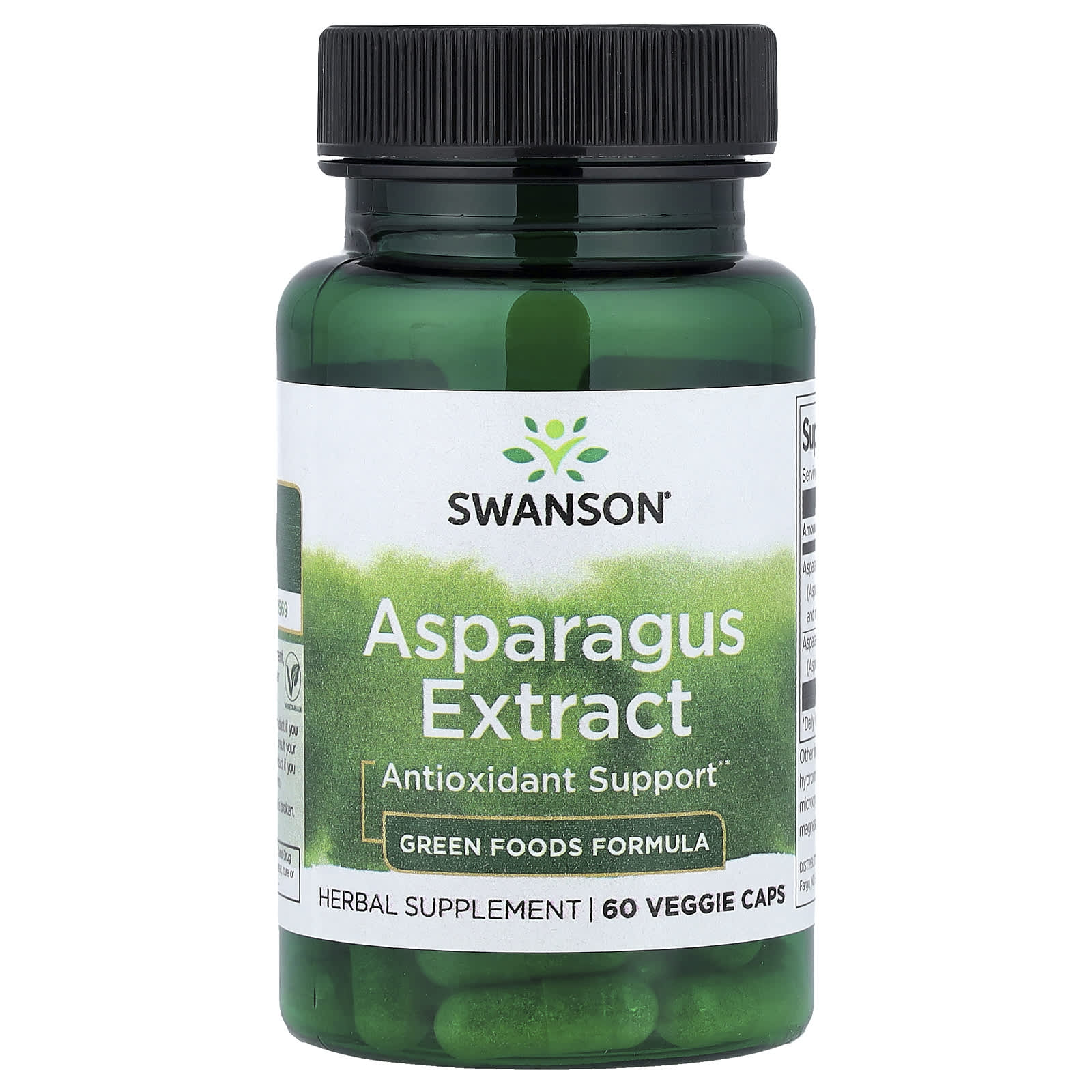 Swanson Vitamins Asparagus Extract – 60 gélules végétales — Tunisie