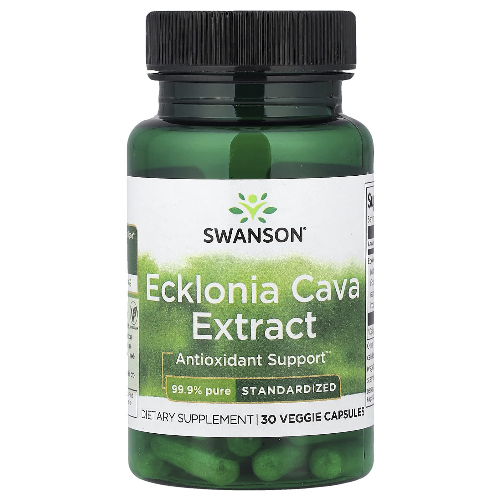 Swanson Vitamins Ecklonia Cava Extract – 30 gélules végétales — Tunisie
