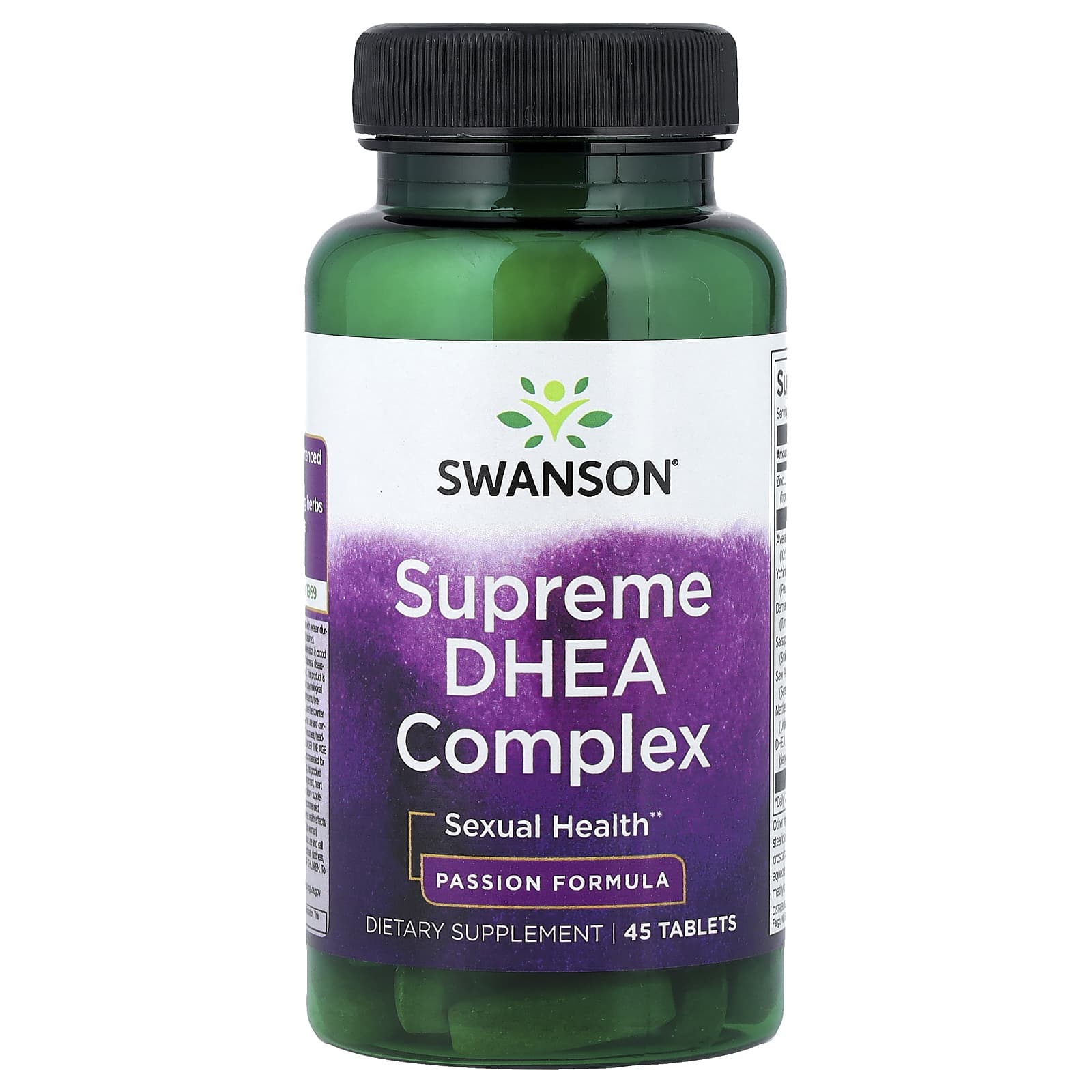 Swanson Vitamins Supreme DHEA Complex – 45 comprimés — Tunisie