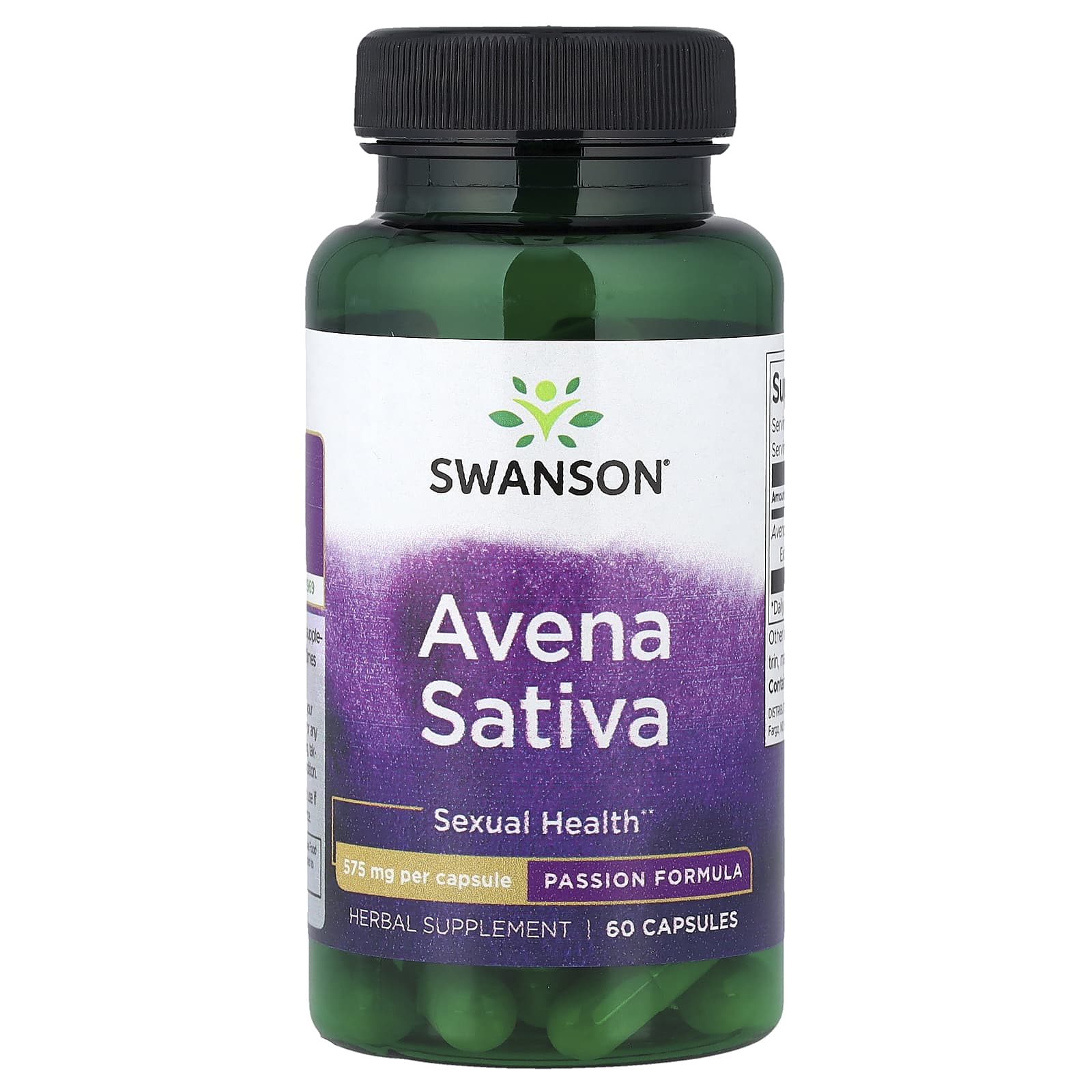 Swanson Vitamins Avena Sativa – 60 gélules — Tunisie