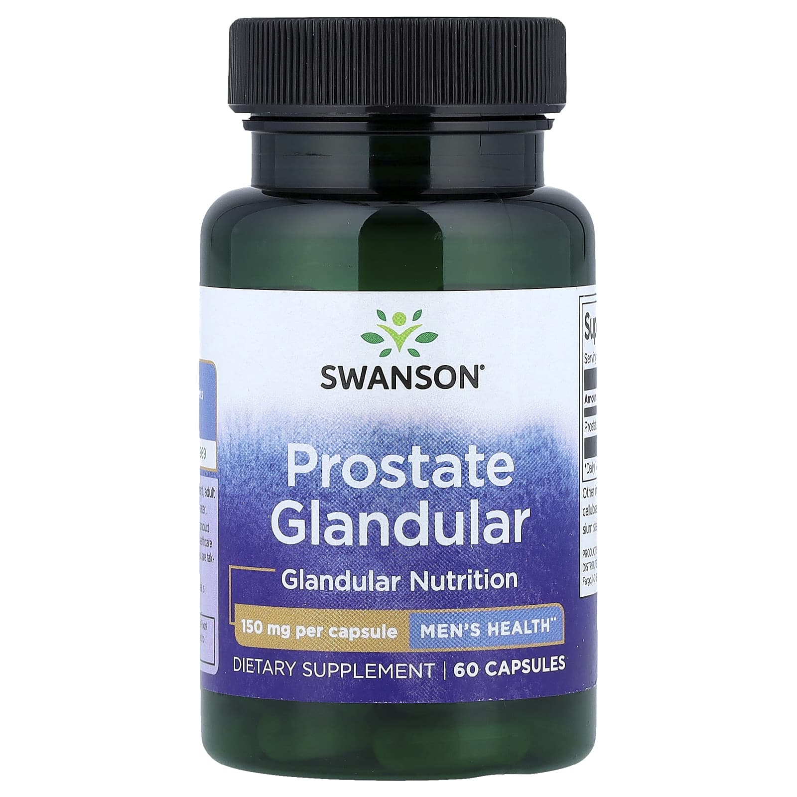 Swanson Vitamins Prostate Glandular – 60 gélules — Tunisie