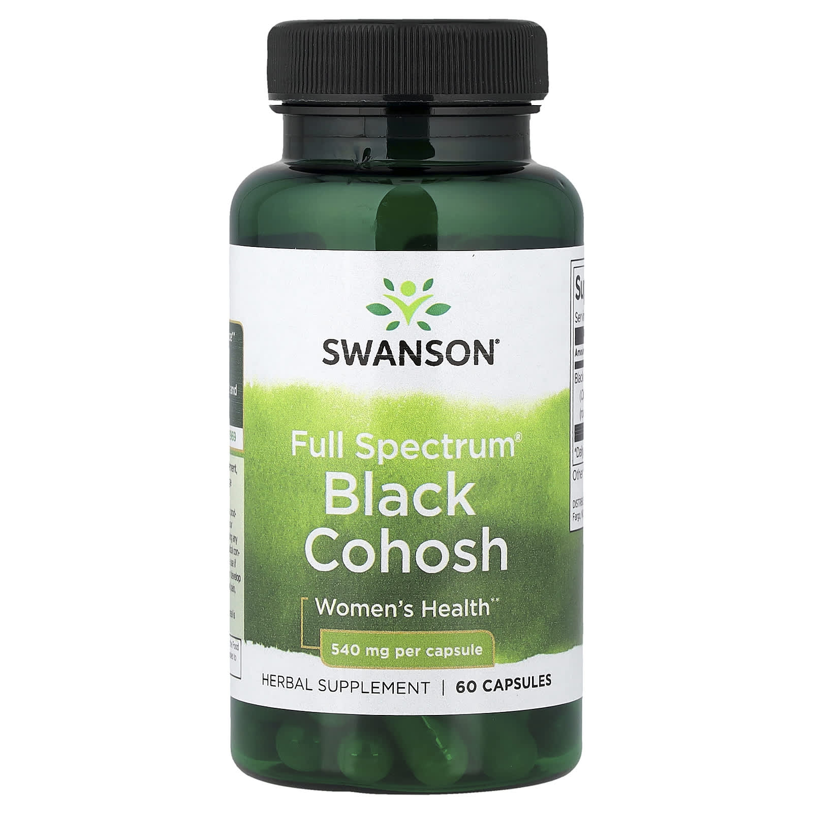 Swanson Vitamins Full Spectrum Black Cohosh – 60 gélules — Tunisie