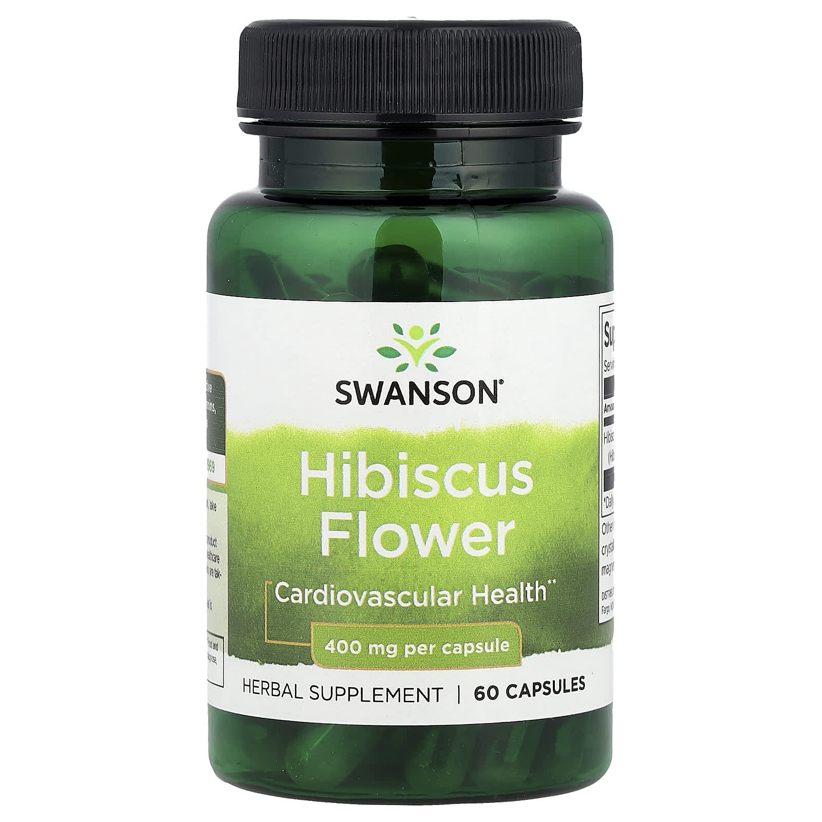 Swanson Vitamins Hibiscus Flower – 60 gélules — Tunisie