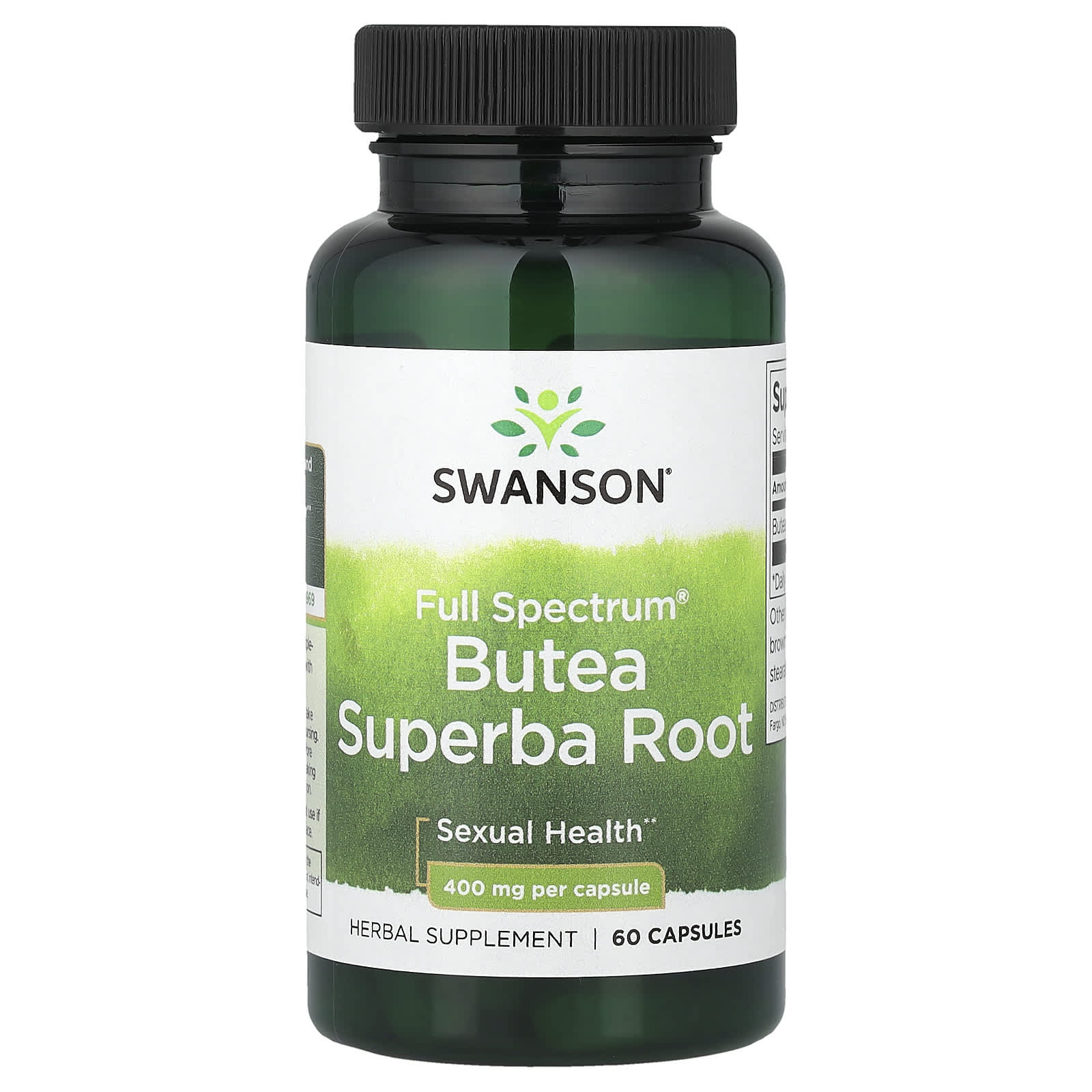 Swanson Vitamins Full Spectrum, Butea Superba Root – 60 gélules — Tunisie